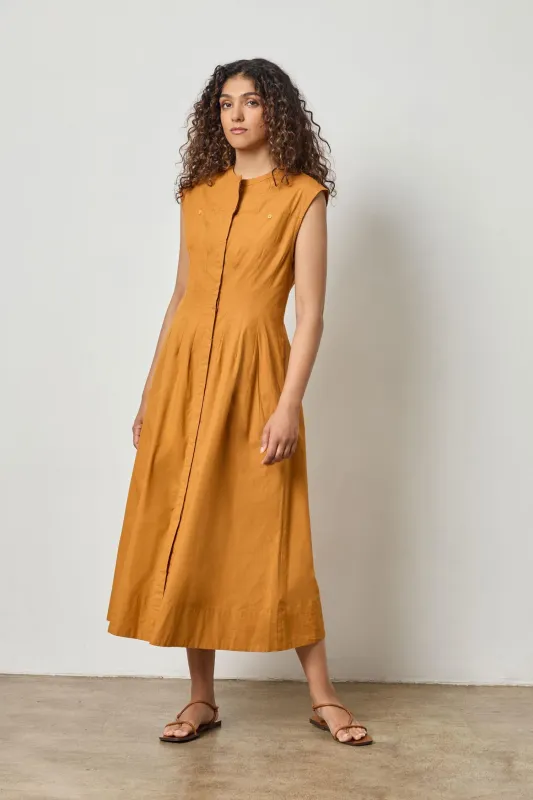 Sleeveless Seamed Maxi Dress sold by Lilla P