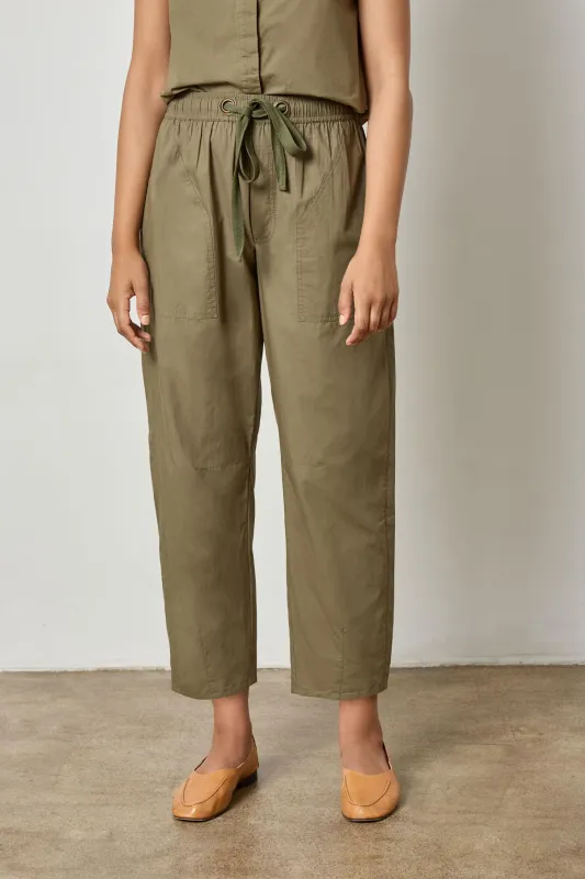 Everyday Poplin Pant made by Lilla P