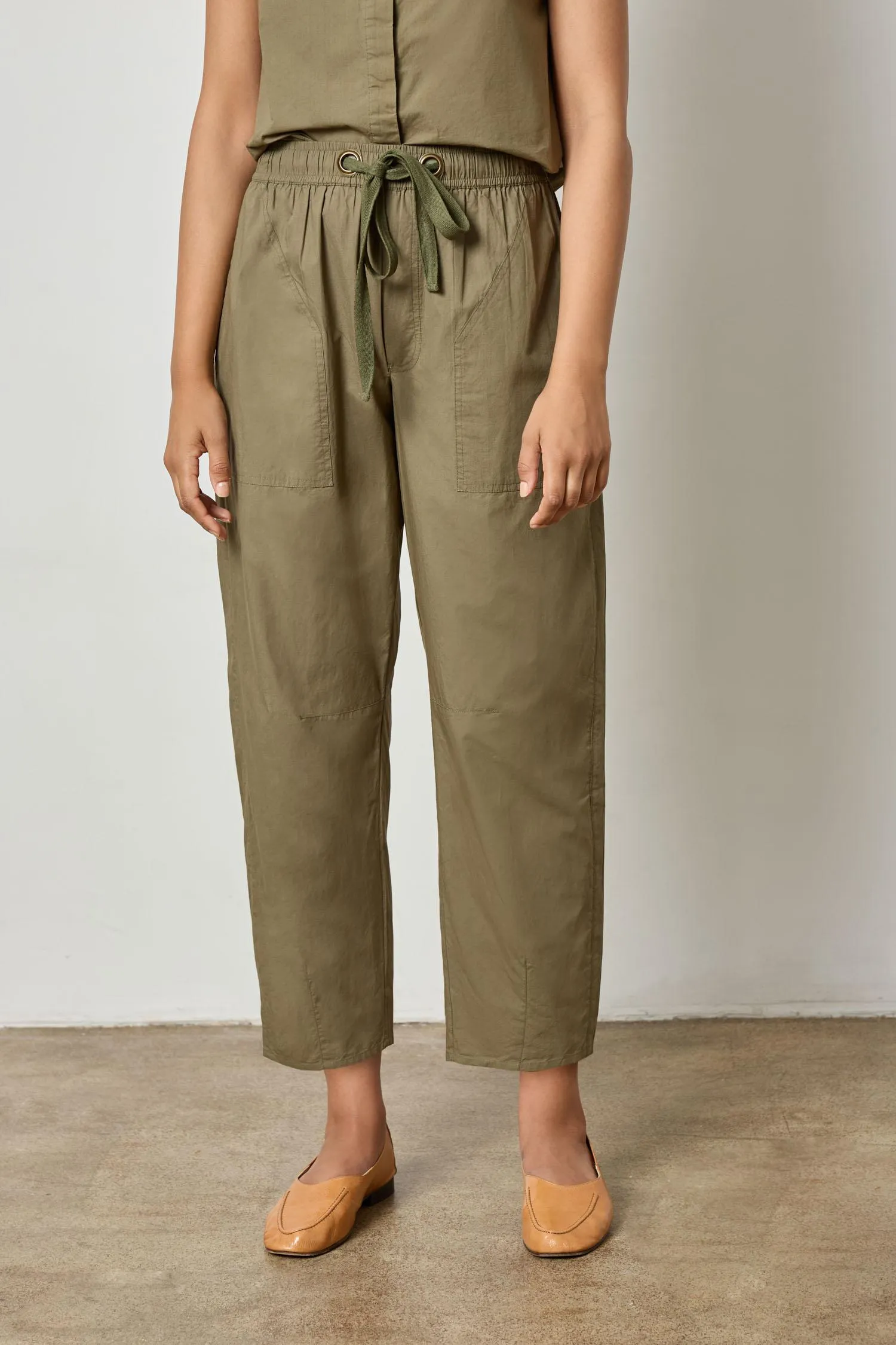 Everyday Poplin Pant sold by Lilla P