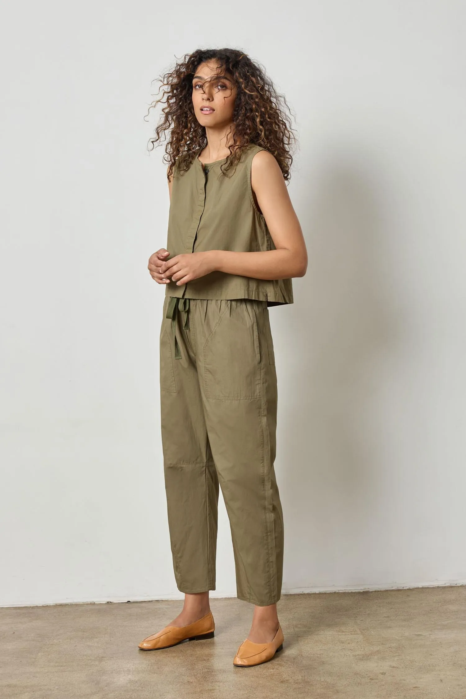 Everyday Poplin Pant sold by Lilla P product image thumbnail 3