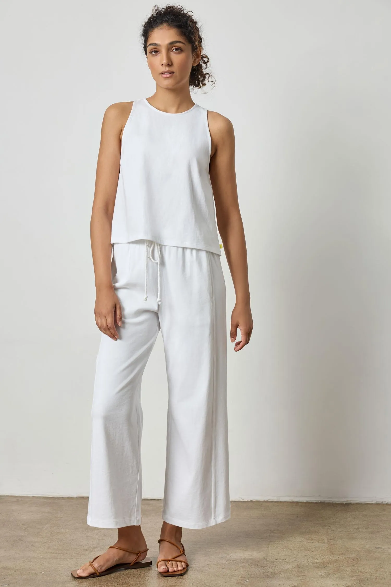 Seamed Wide Leg Pant sold by Lilla P product image thumbnail 2