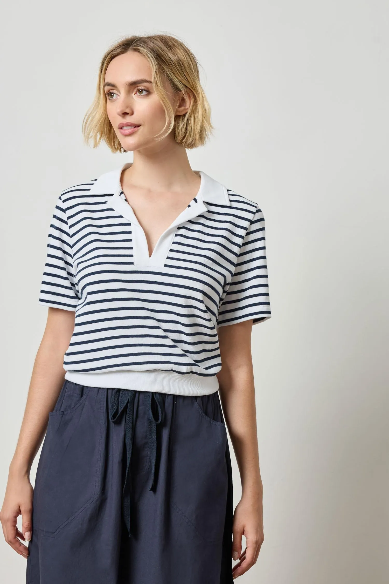 Polo Popover Top sold by Lilla P product image thumbnail 3
