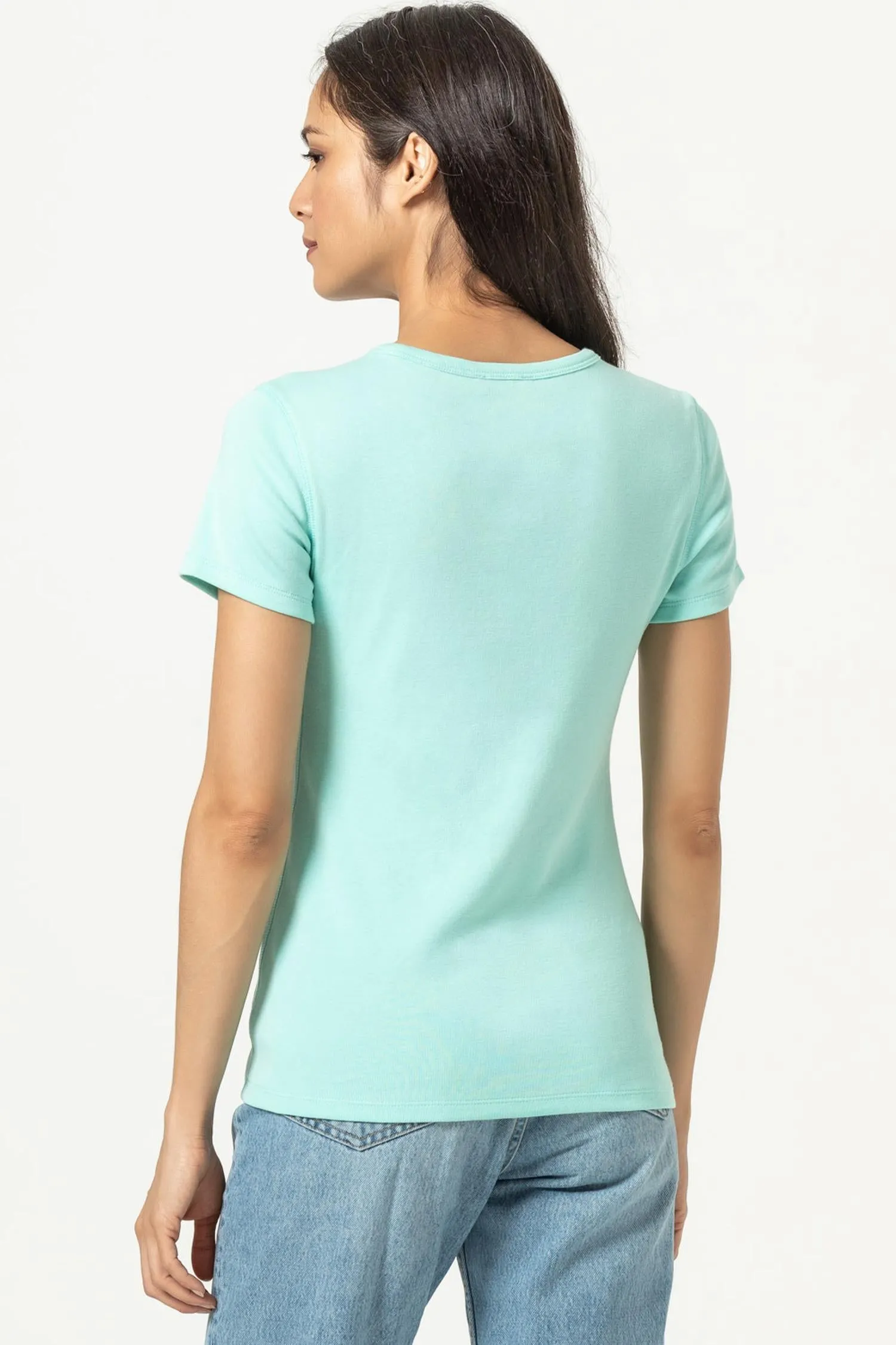 Short Sleeve Crew sold by Lilla P product image thumbnail 5