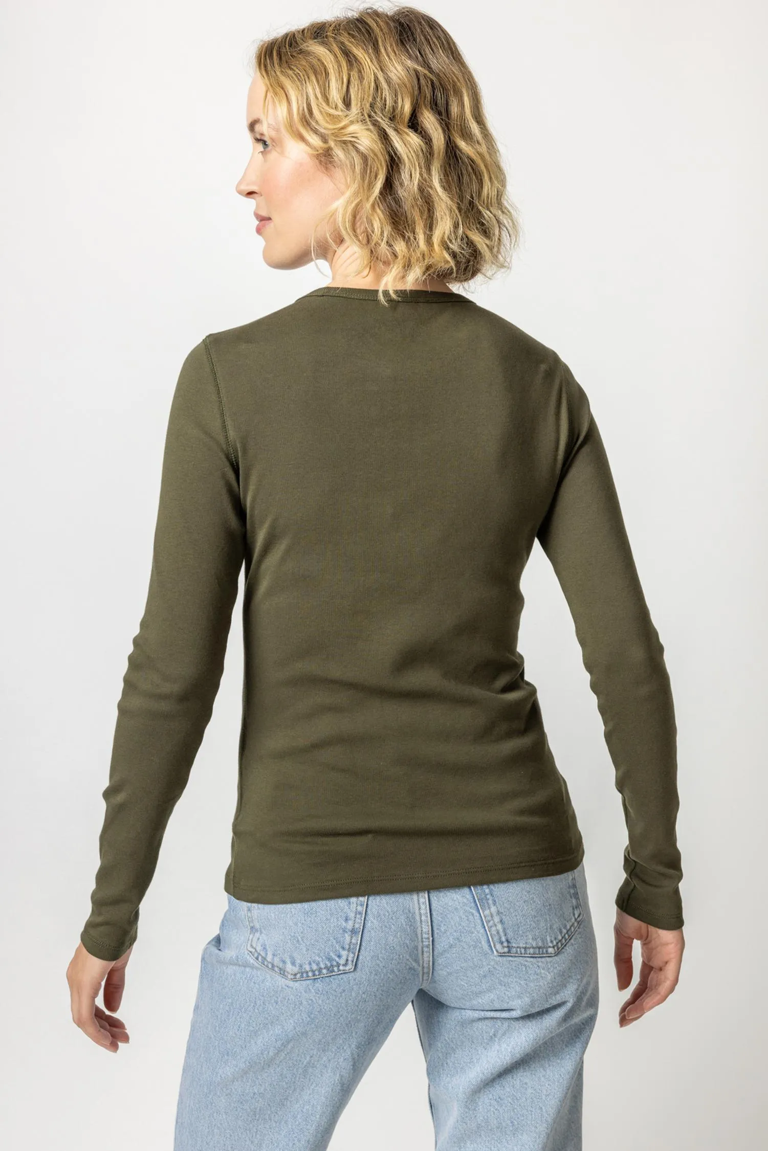 Long Sleeve Crew sold by Lilla P product image thumbnail 4