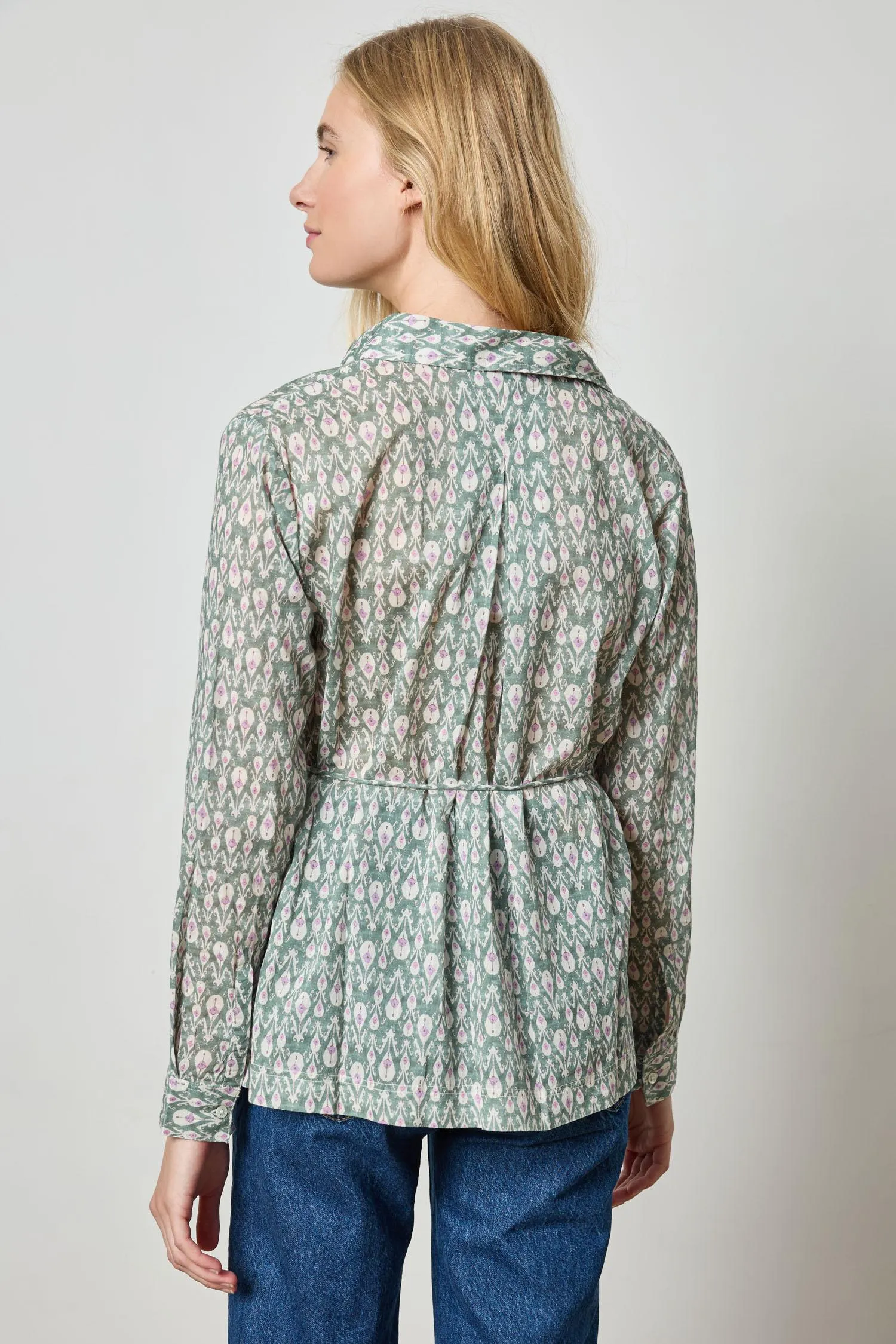 Collared Split Neck Top sold by Lilla P product image thumbnail 2