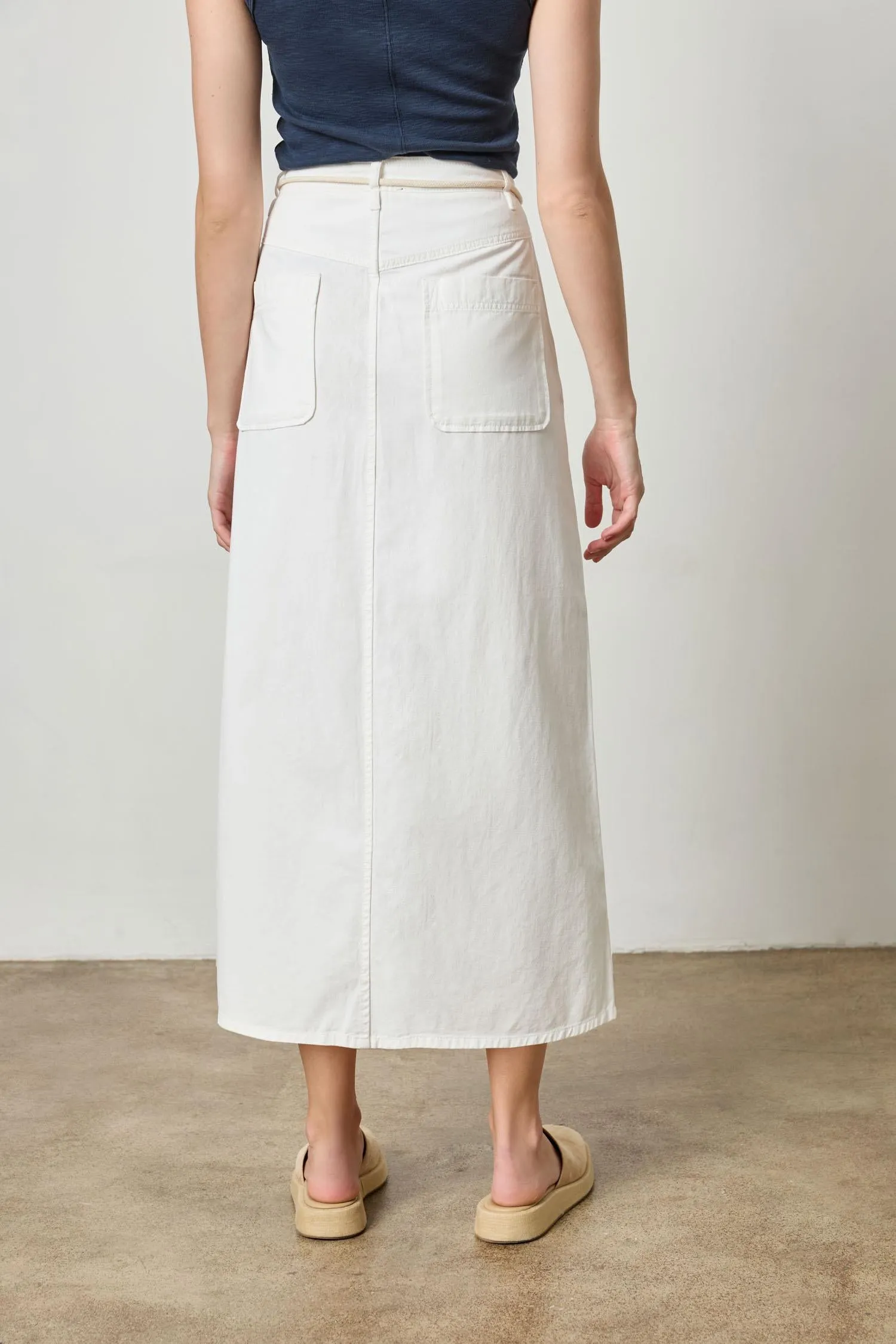 Yoke Waist Maxi Skirt sold by Lilla P product image thumbnail 2