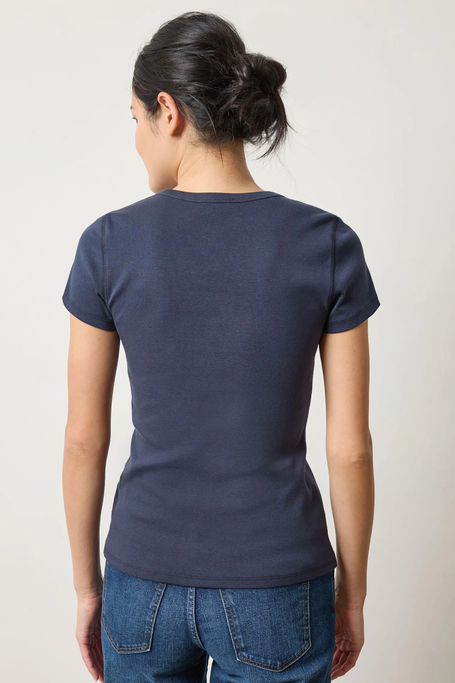 Short Sleeve V-Neck sold by Lilla P product image thumbnail 4