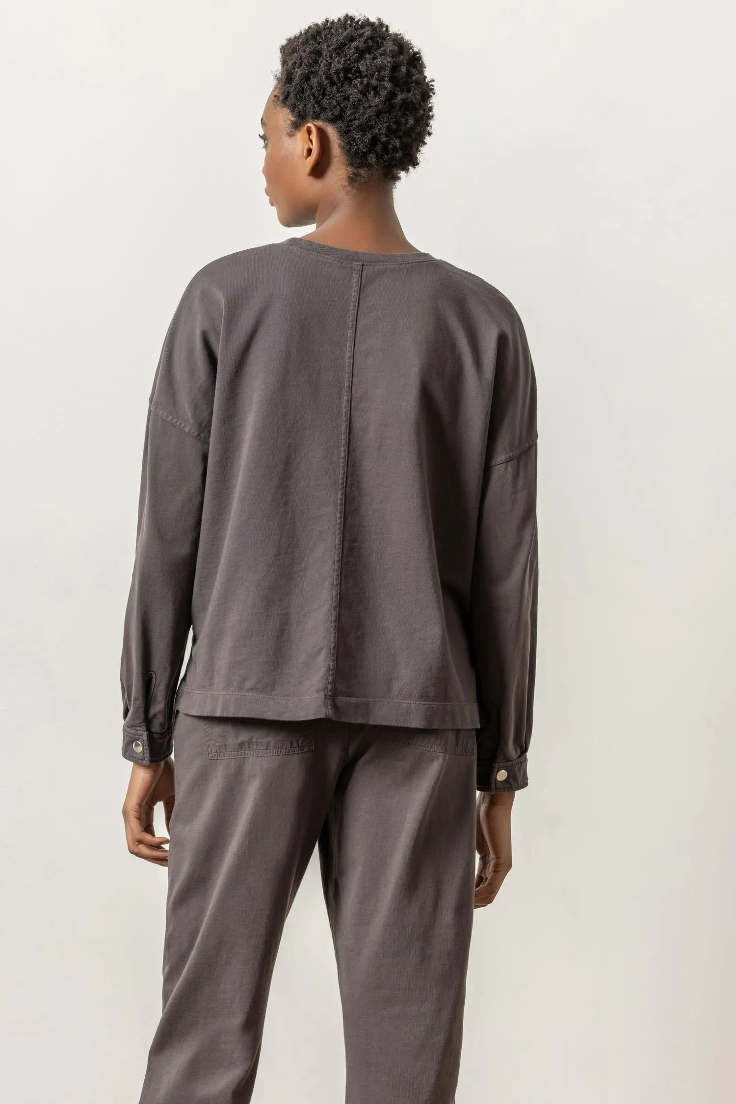Easy Hi-Low Sweatshirt sold by Lilla P product image thumbnail 2