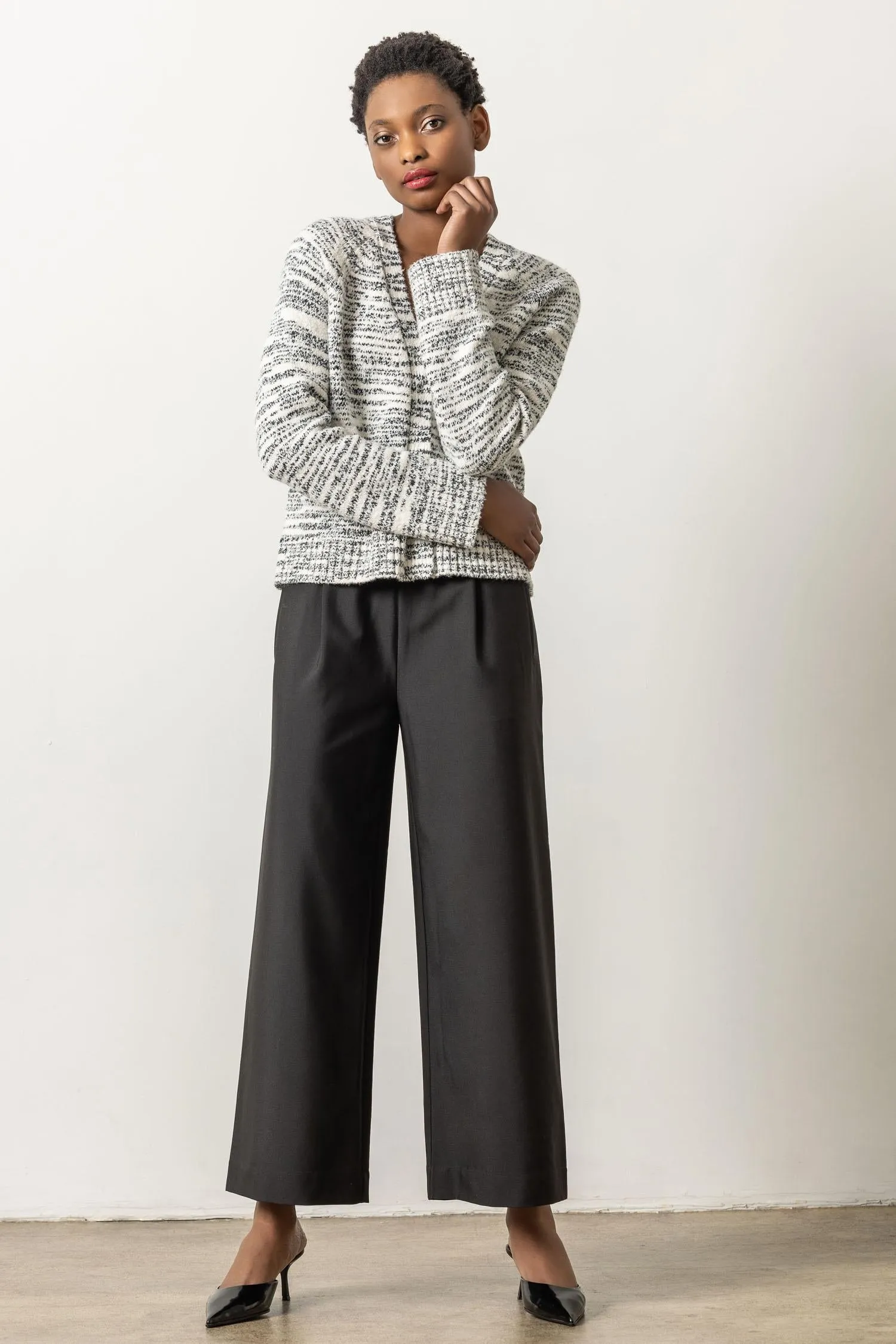 Wide Leg Pull On Pant sold by Lilla P product image thumbnail 5