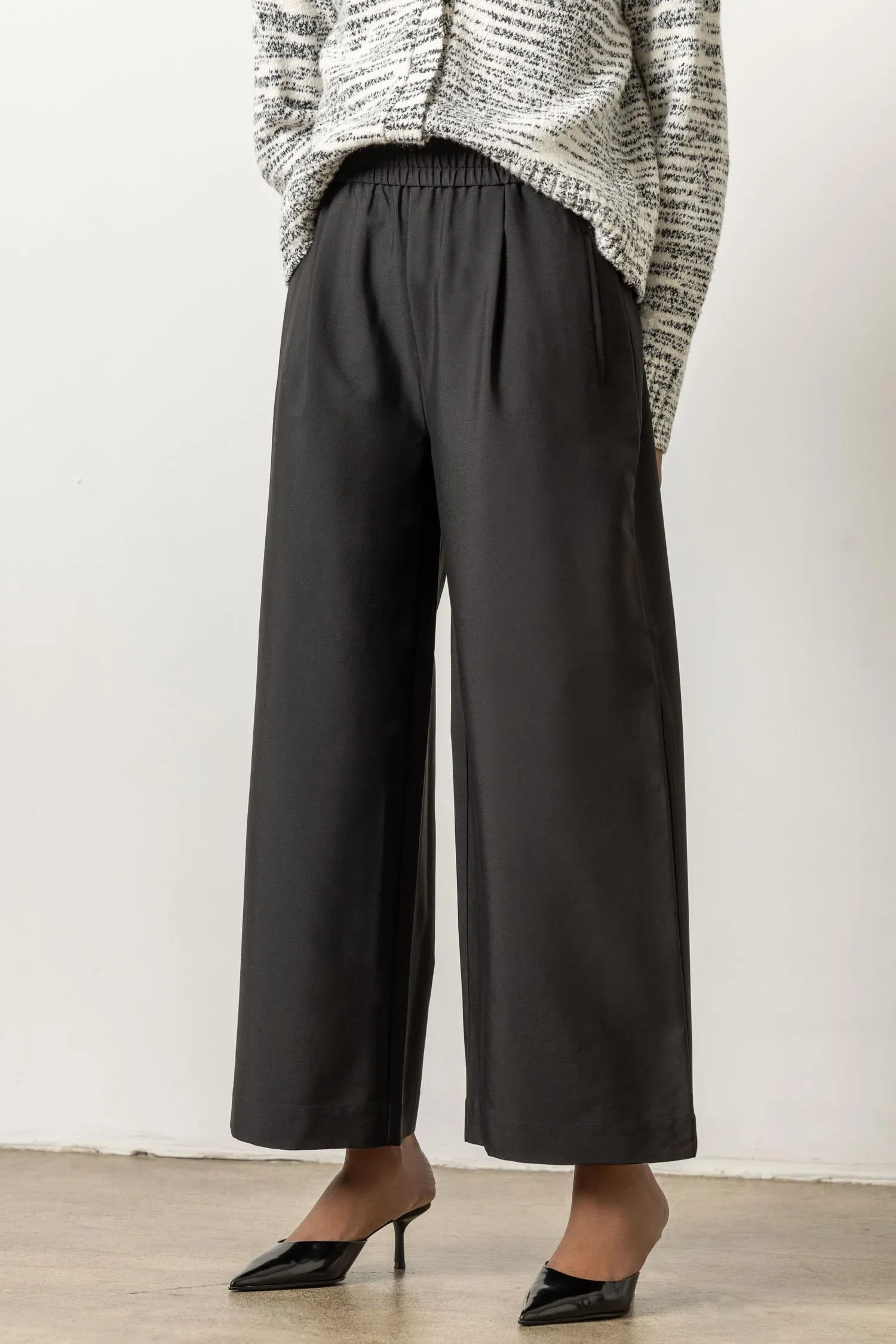 Wide Leg Pull On Pant sold by Lilla P product image thumbnail 3