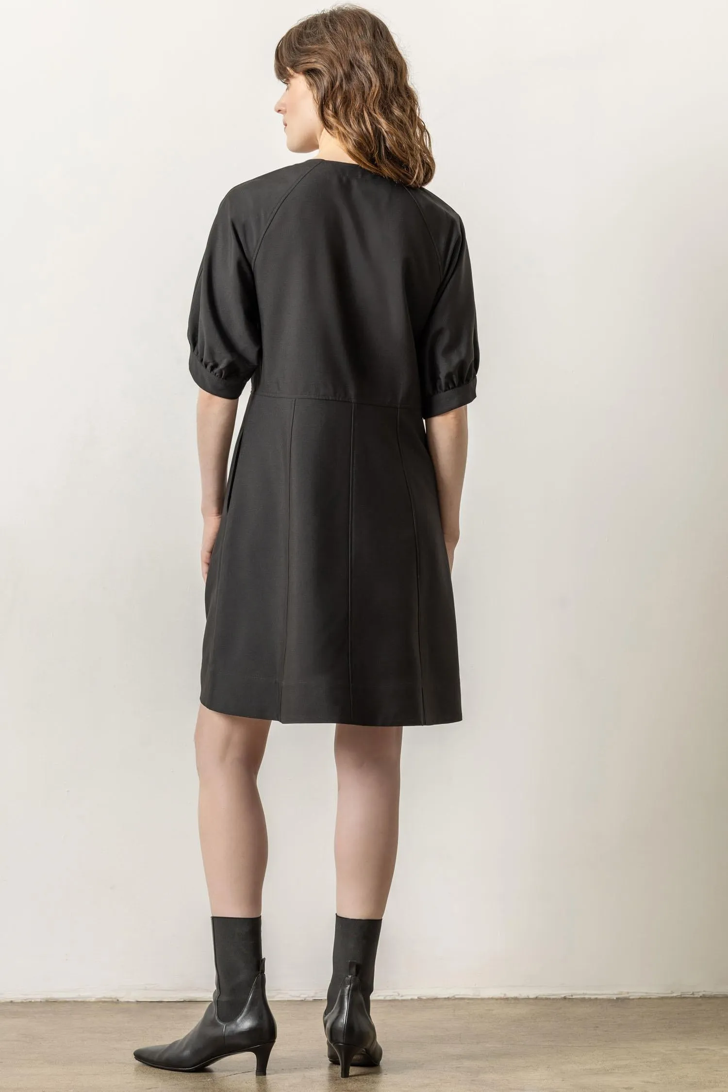 Zip Front Flared Dress sold by Lilla P product image thumbnail 4