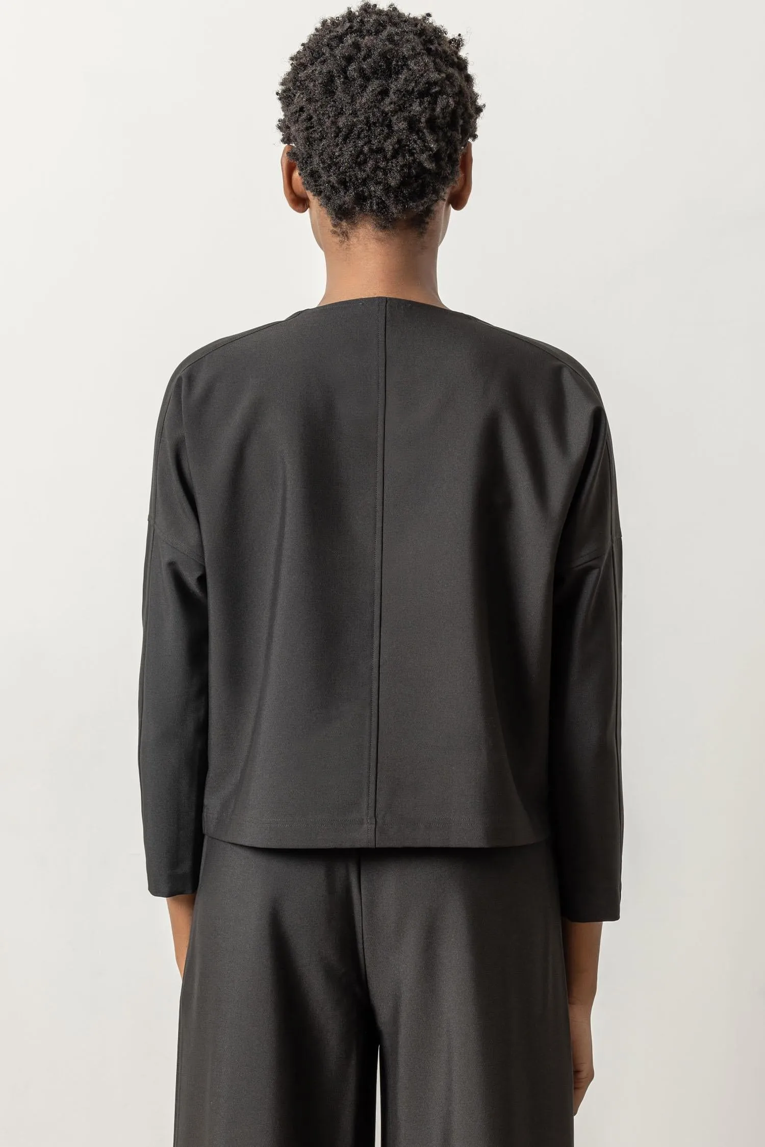 Zip Detail Seamed Top sold by Lilla P product image thumbnail 5