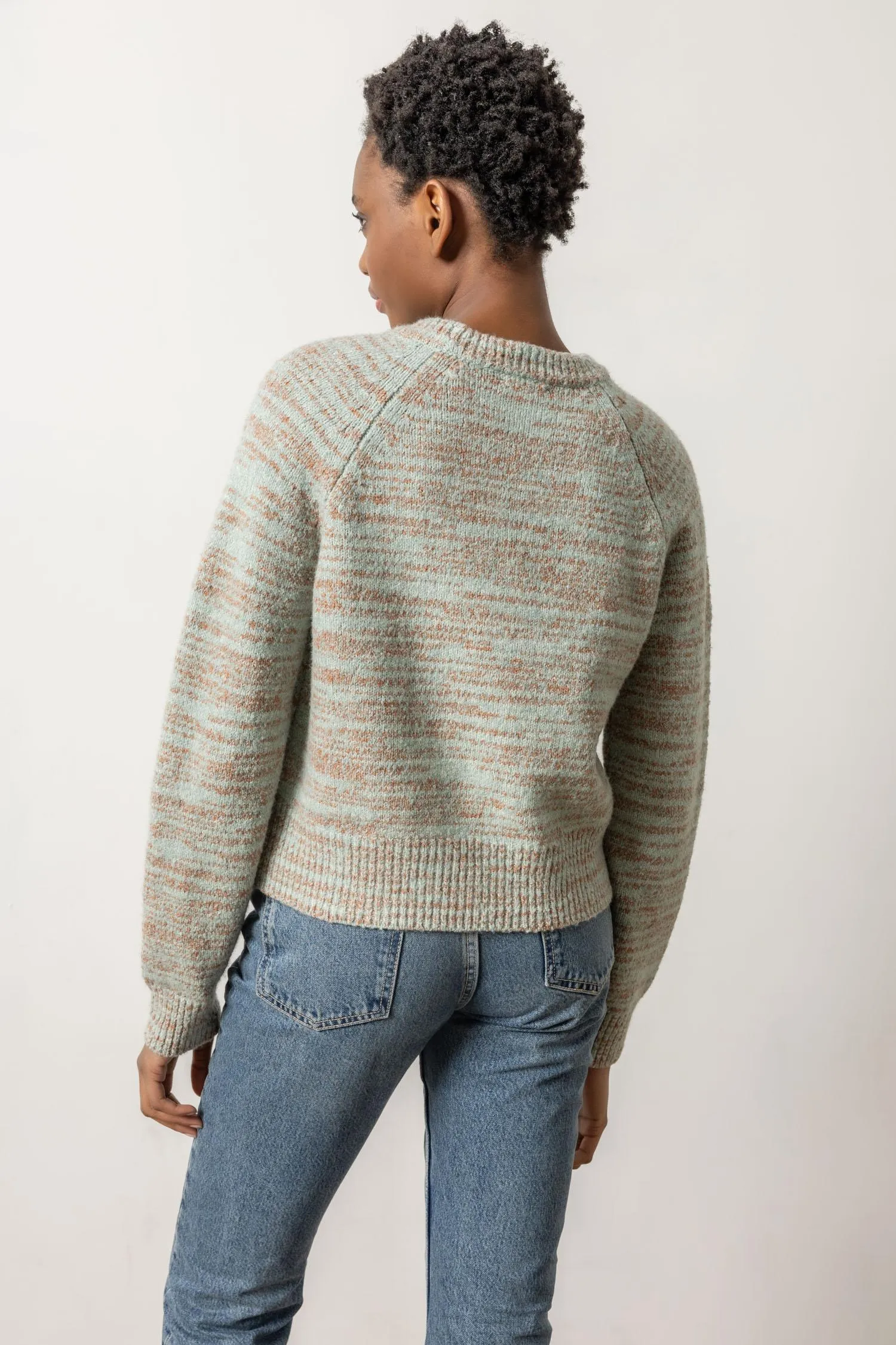 Ribbed Neck Raglan Sweater sold by Lilla P product image thumbnail 2