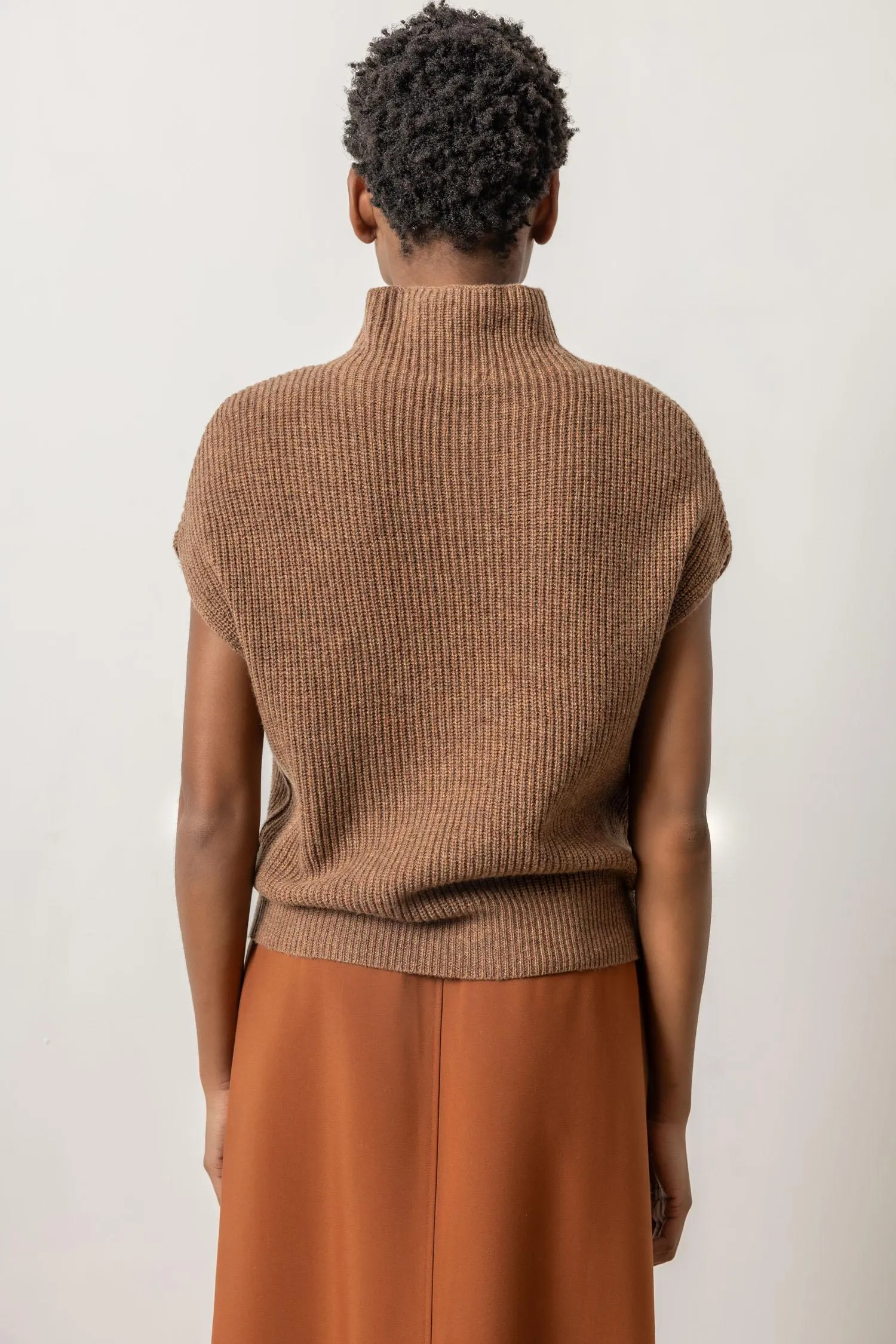 Ribbed Funnel Neck Sweater sold by Lilla P product image thumbnail 5