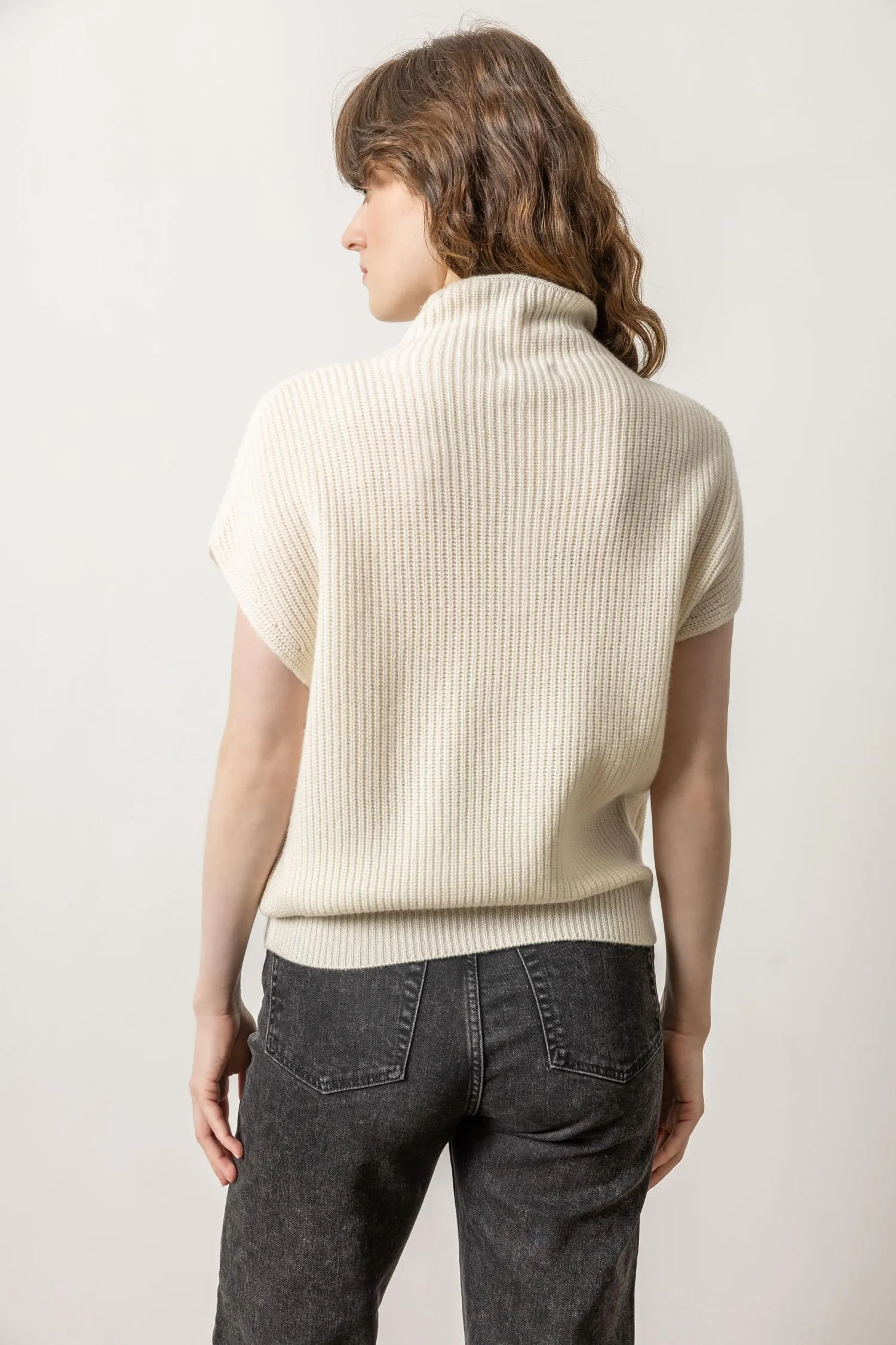 Ribbed Funnel Neck Sweater sold by Lilla P product image thumbnail 2
