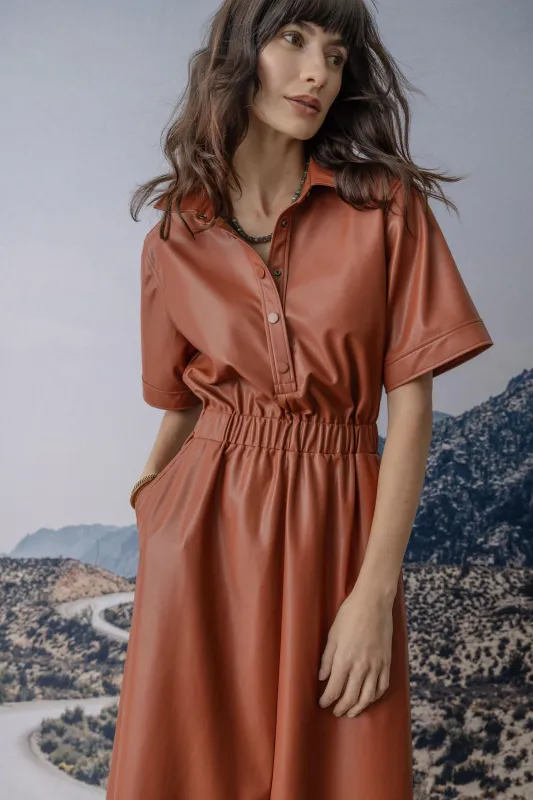 Elastic Waist Short Sleeve Dress sold by Lilla P