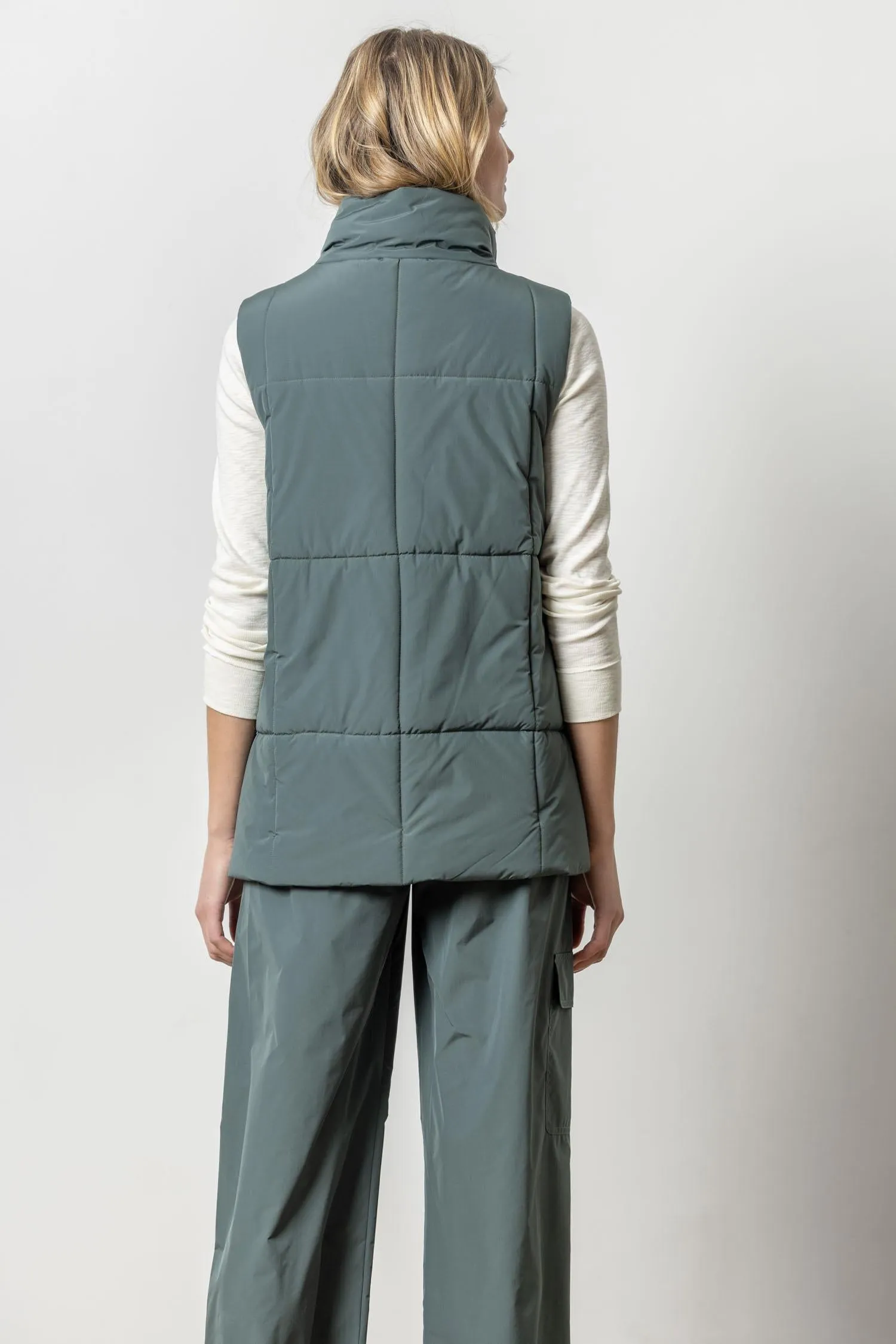 Nylon Long Vest sold by Lilla P product image thumbnail 3