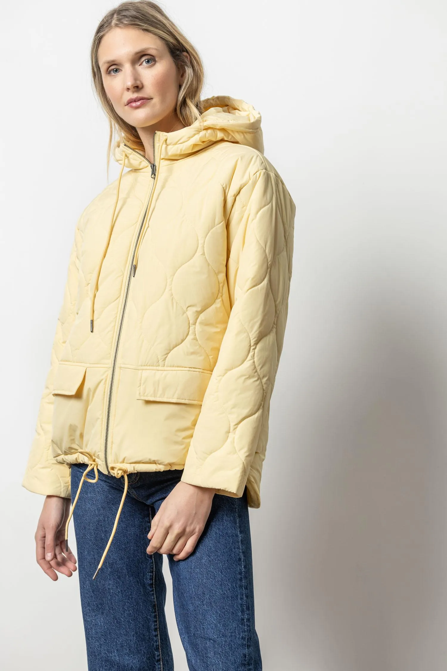 Nylon Quilted Jacket sold by Lilla P product image thumbnail 3