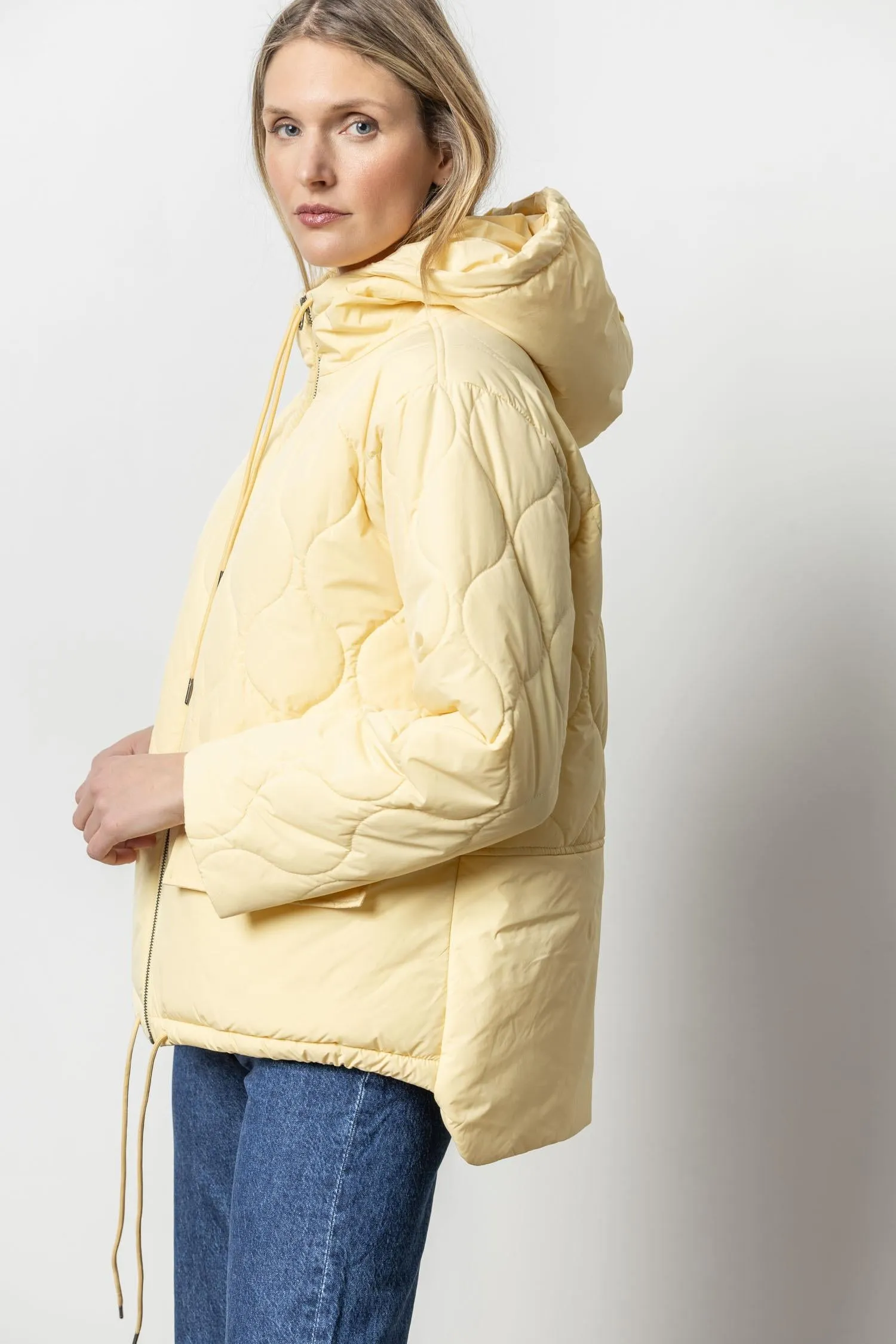 Nylon Quilted Jacket sold by Lilla P product image thumbnail 4