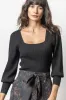 Full Sleeve Square Neck Sweater sold by Lilla P