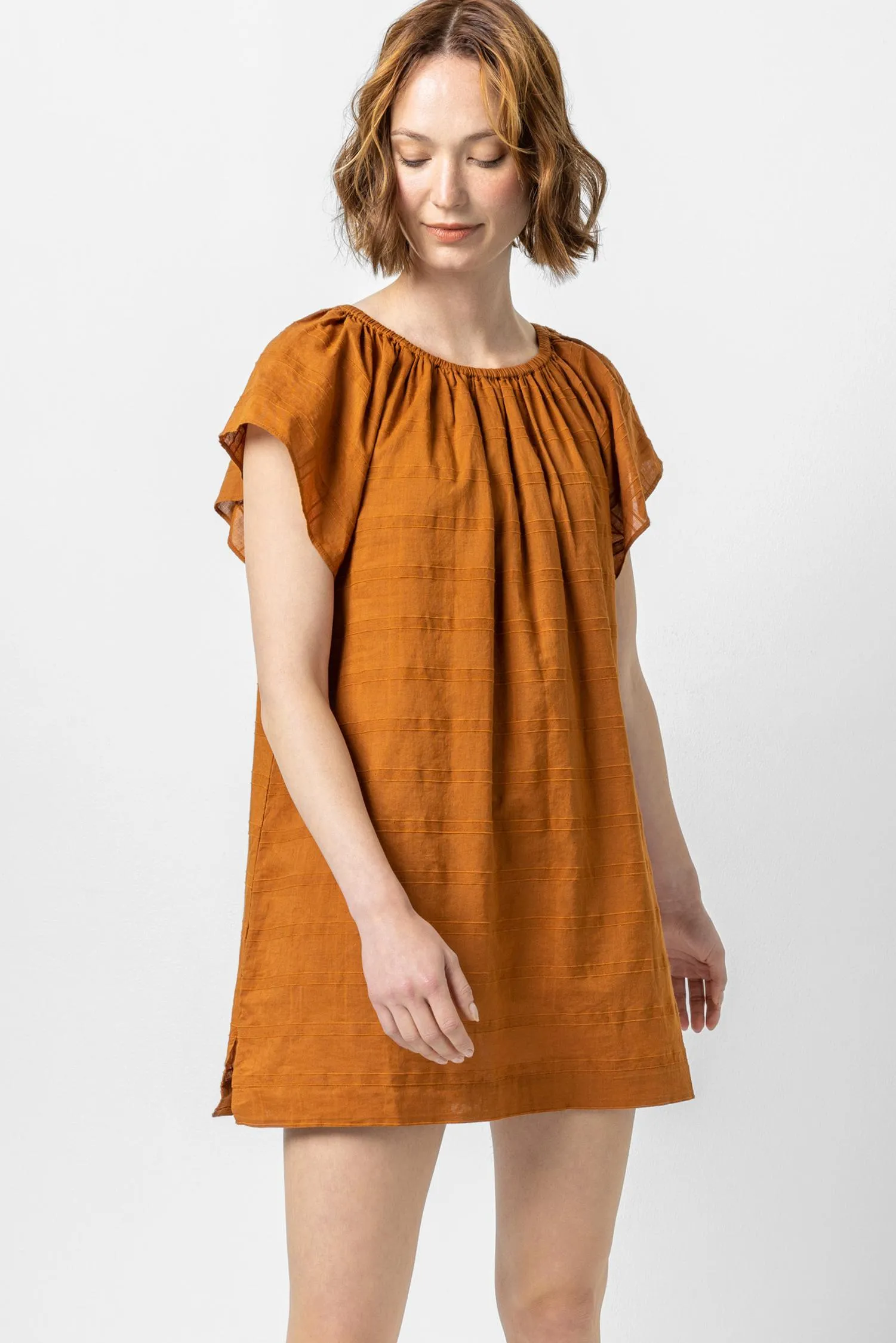 Flutter Sleeve Raglan Dress sold by Lilla P product image thumbnail 3