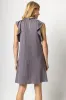 Ruffle Trim Sleeveless Dress sold by Lilla P