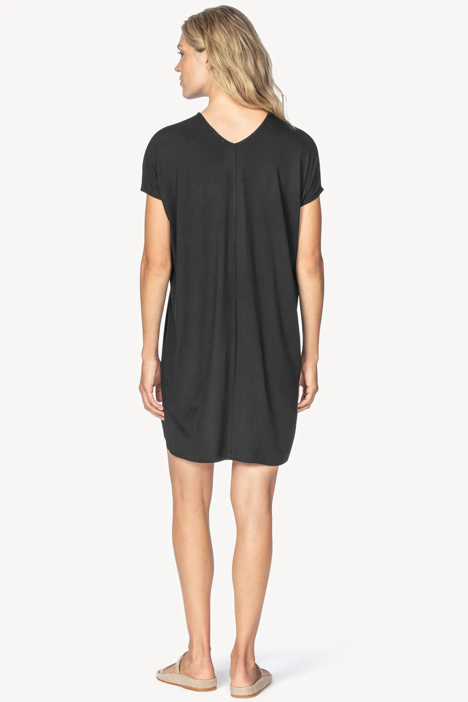 Double V-Neck Dress sold by Lilla P product image thumbnail 4