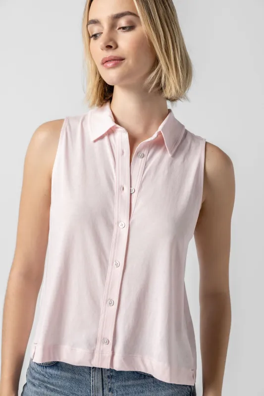 Sleeveless Button Down sold by Lilla P