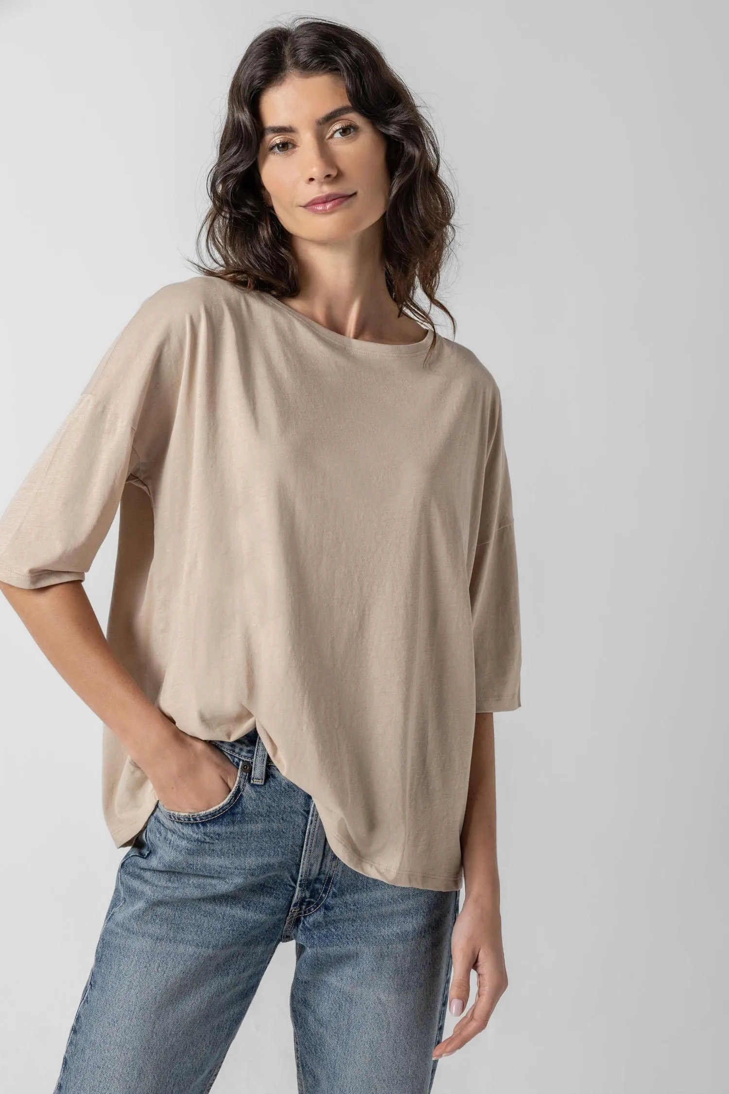 Oversized Boyfriend Tee sold by Lilla P