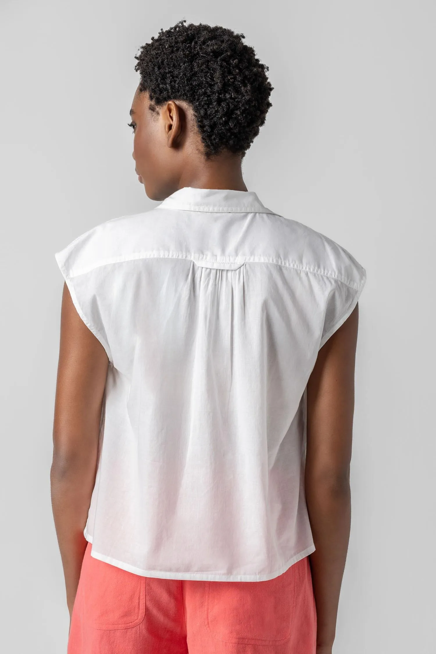 Short Sleeve Button Down sold by Lilla P product image thumbnail 2