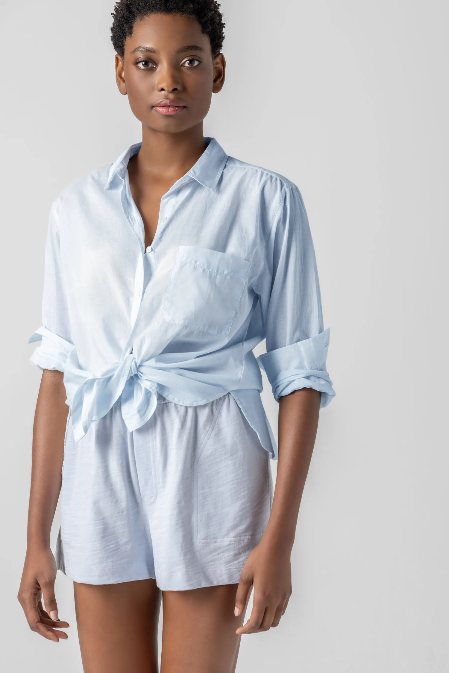 Relaxed Long Sleeve Button Down sold by Lilla P product image thumbnail 4