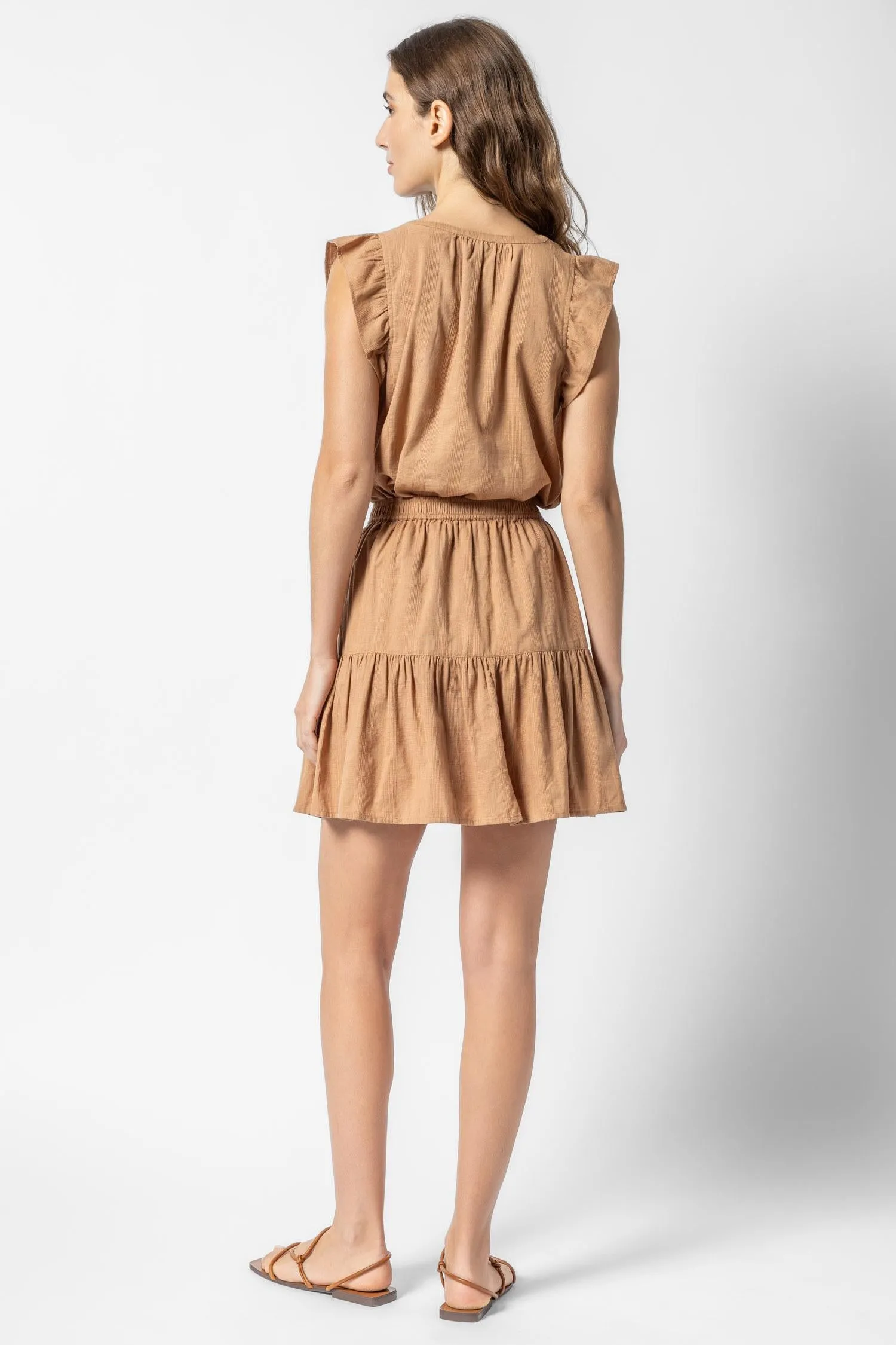 Flutter Sleeve Split Neck sold by Lilla P product image thumbnail 4