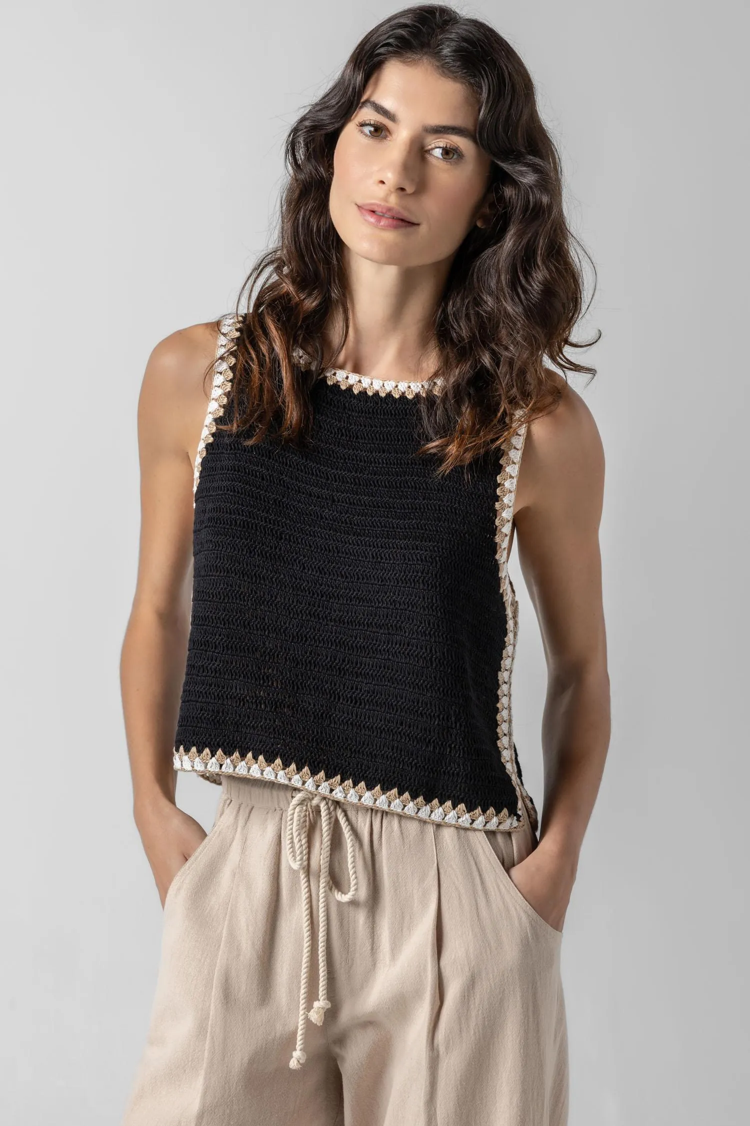 Crochet Tank sold by Lilla P product image thumbnail 4