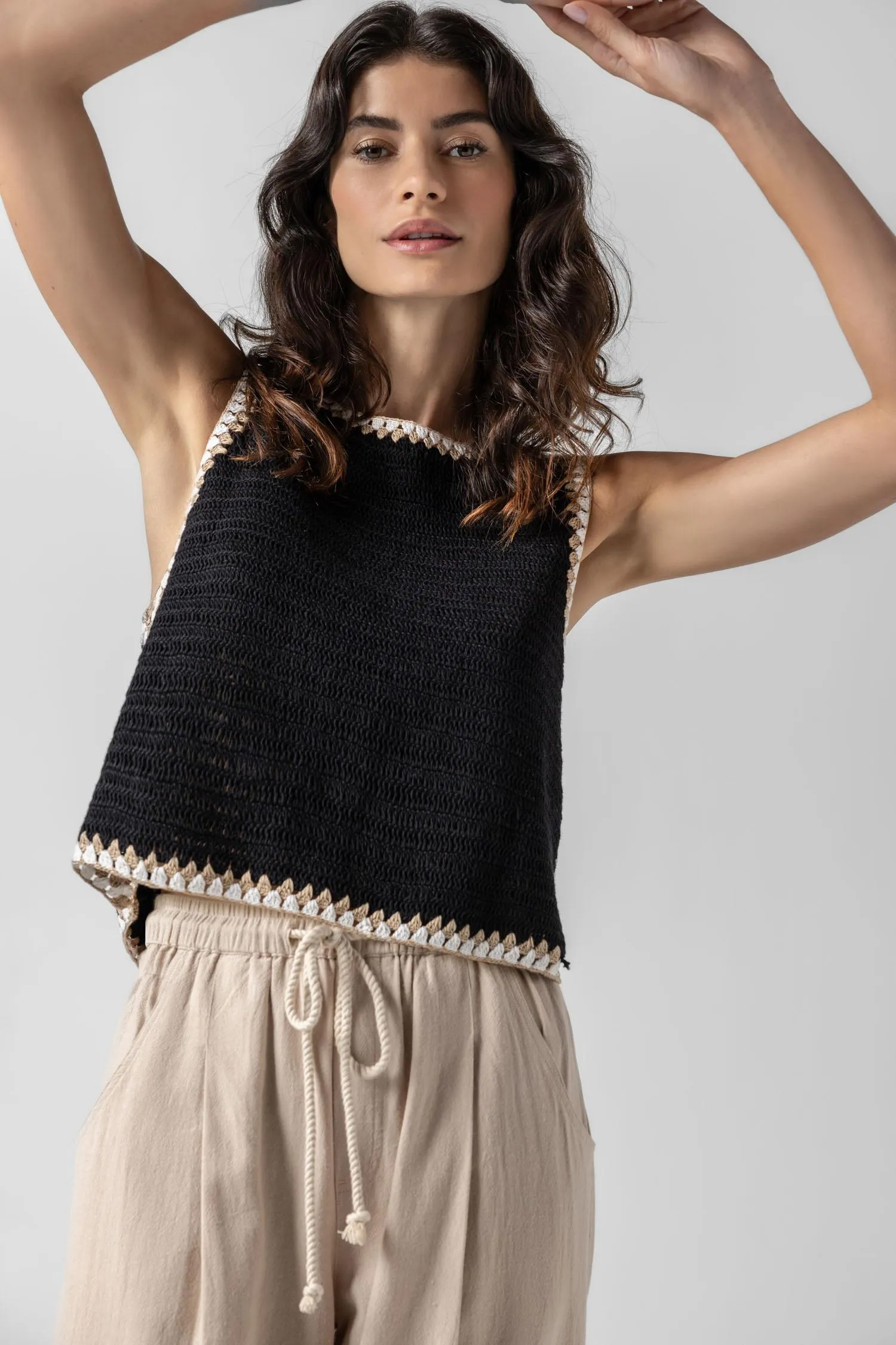 Crochet Tank sold by Lilla P product image thumbnail 5