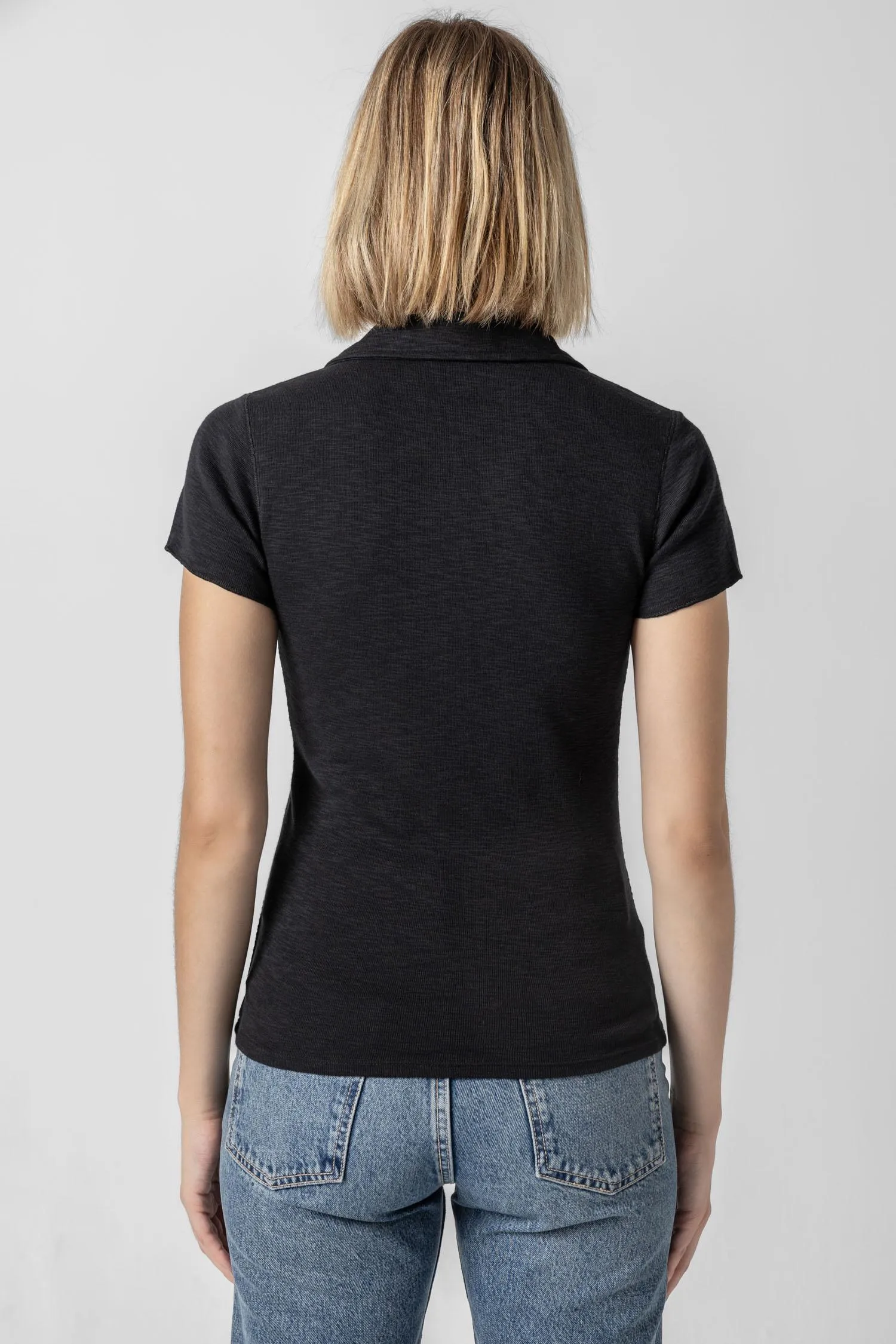 Striped Polo Tee sold by Lilla P product image thumbnail 5