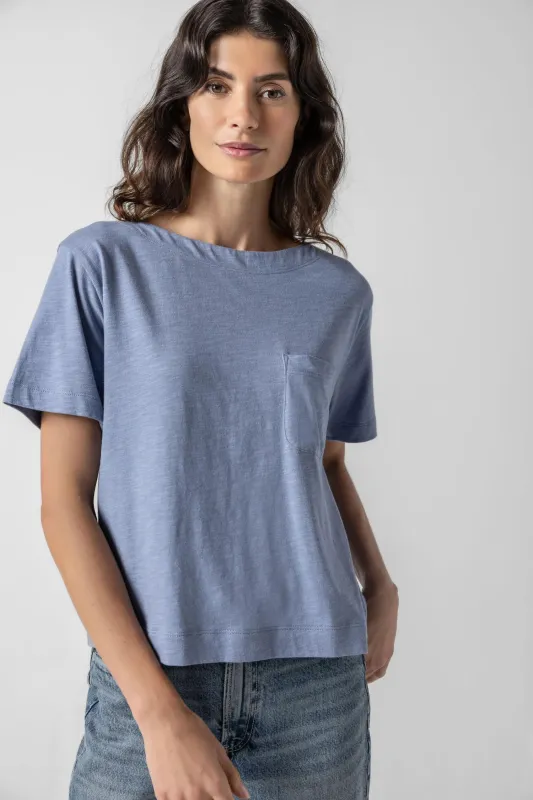 Easy Short Sleeve Pocket Tee sold by Lilla P