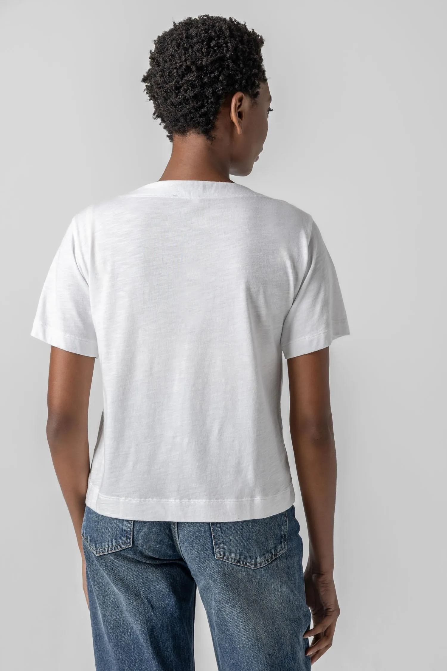 Easy Short Sleeve Pocket Tee sold by Lilla P product image thumbnail 5