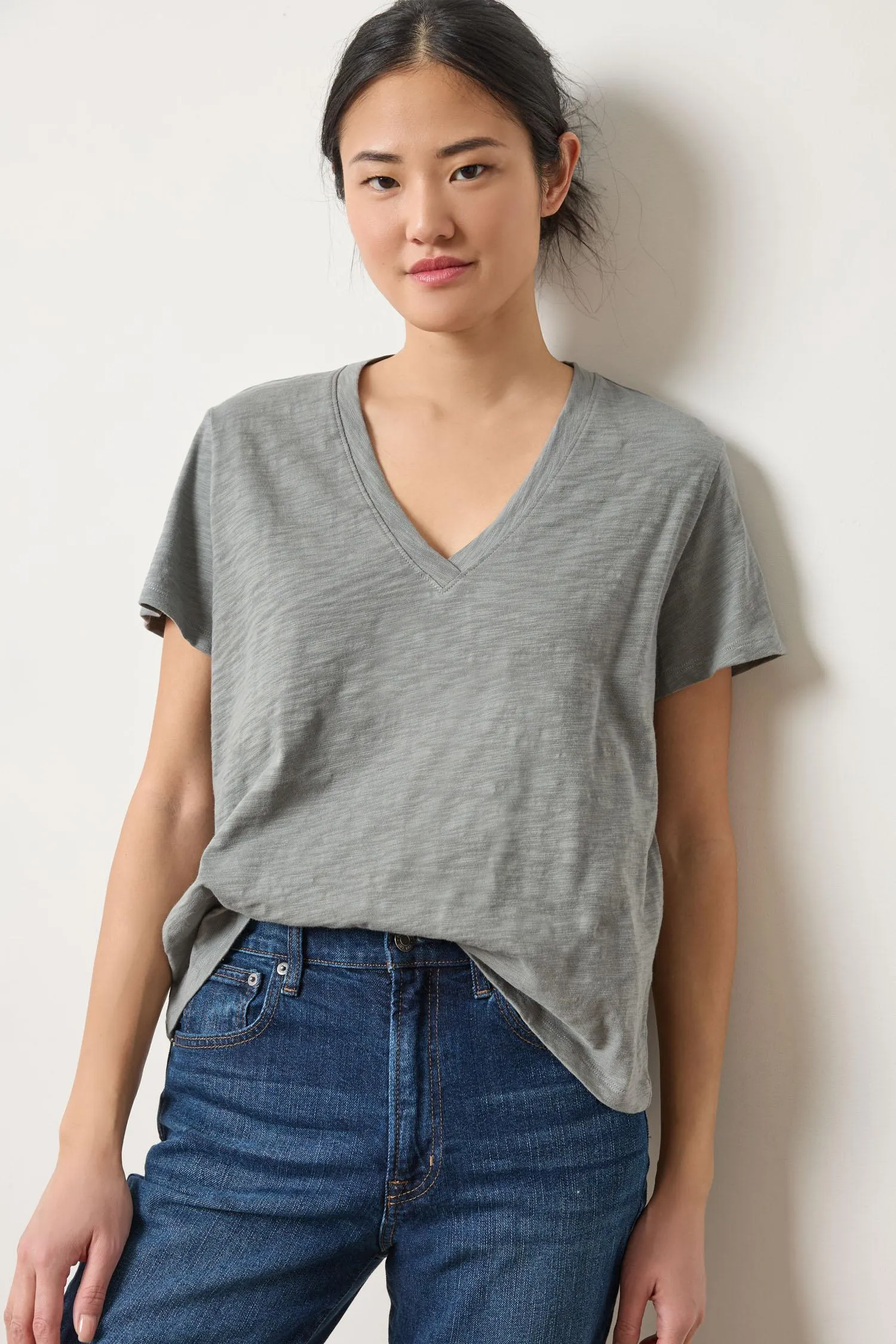 Boyfriend V-Neck sold by Lilla P product image thumbnail 5