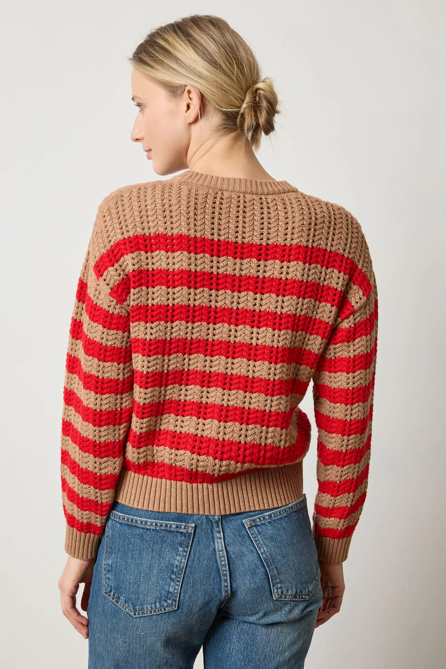 Stripe Stitch Sweater sold by Lilla P product image thumbnail 2