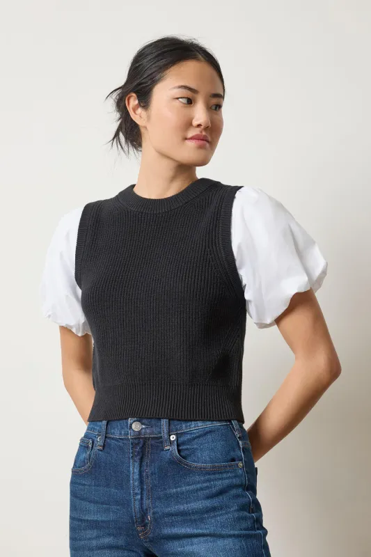 Mixed Media Pullover Sweater sold by Lilla P