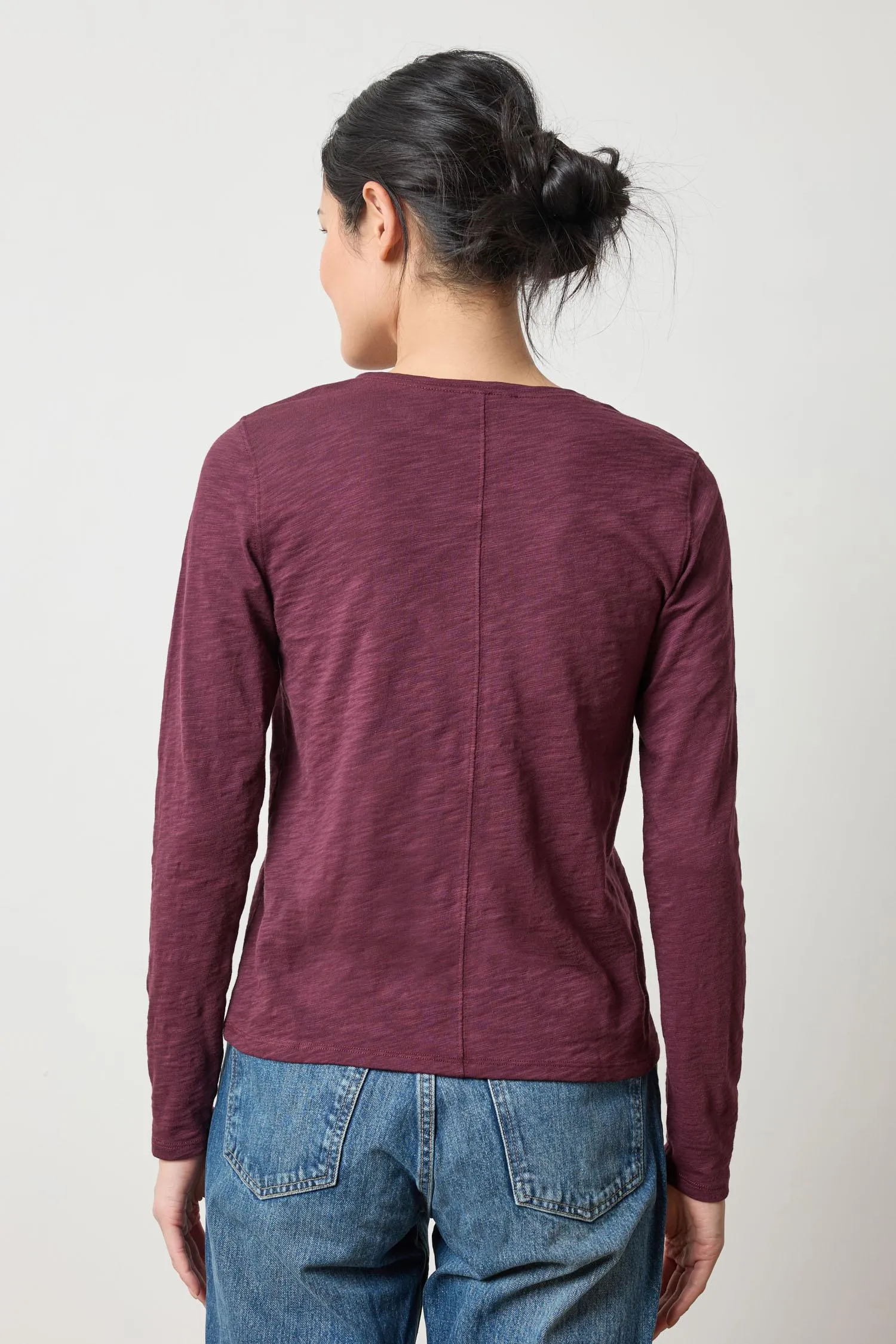 Long Sleeve V-Neck sold by Lilla P product image thumbnail 2