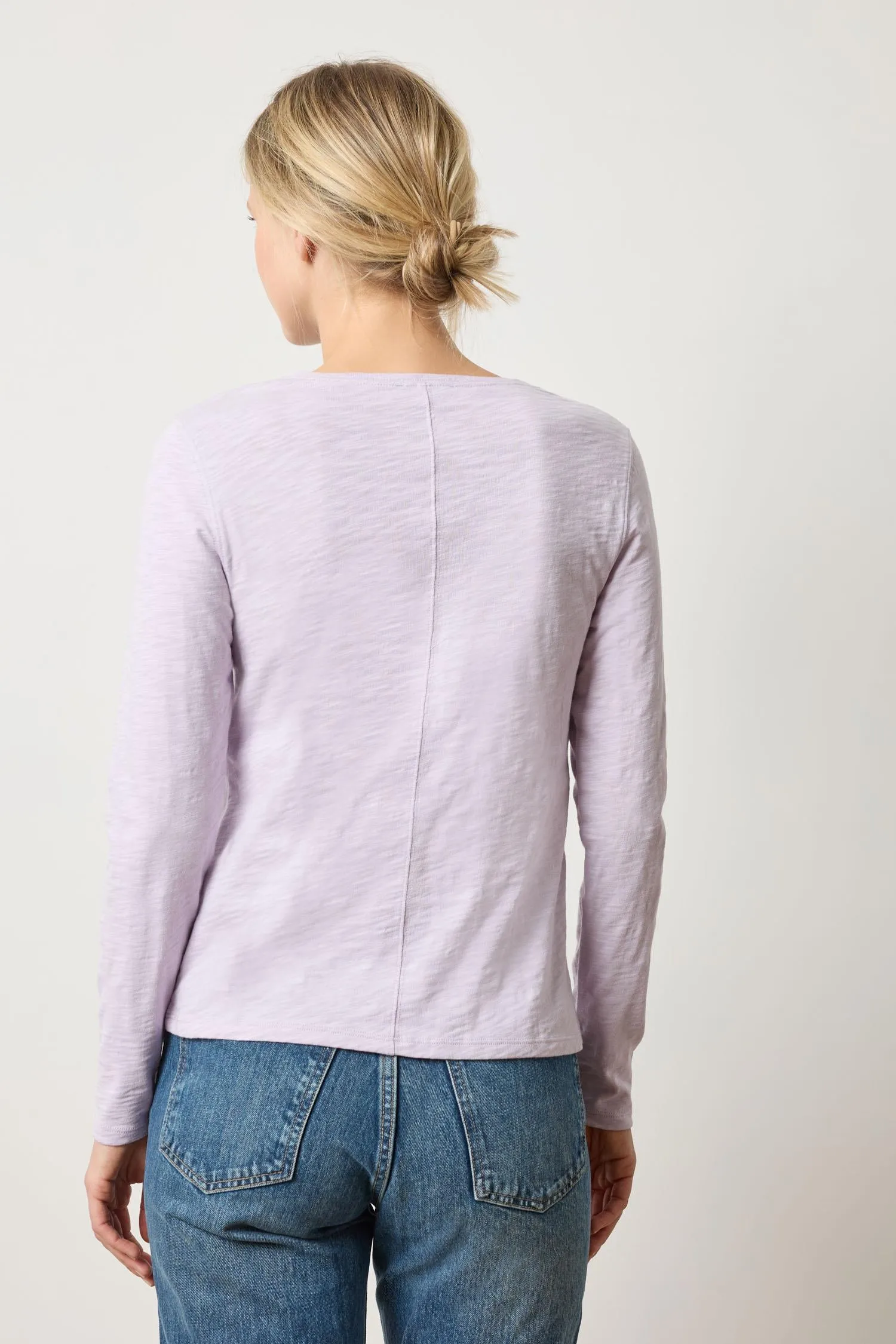 Long Sleeve V-Neck sold by Lilla P product image thumbnail 4
