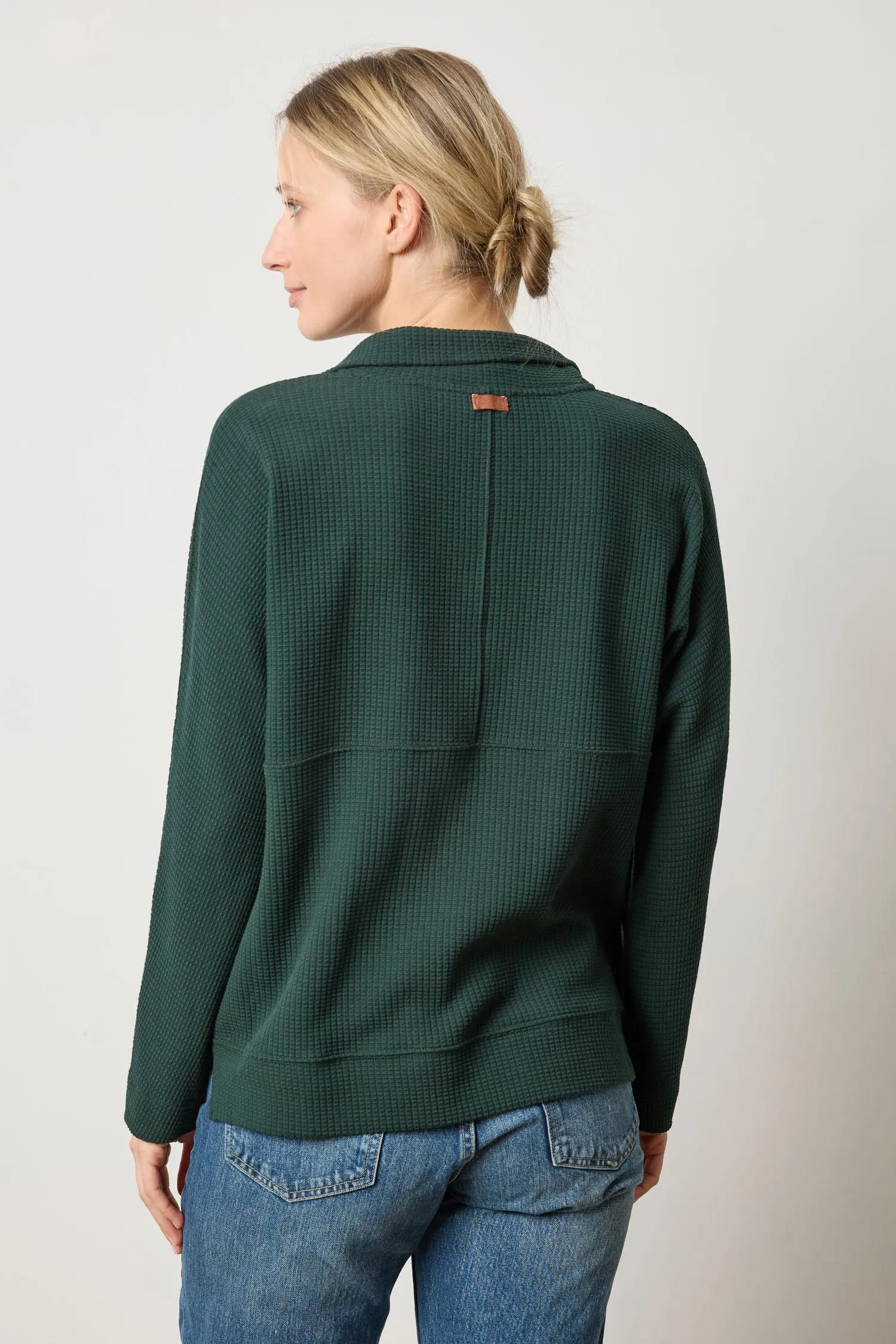Dolman Half Zip sold by Lilla P product image thumbnail 2