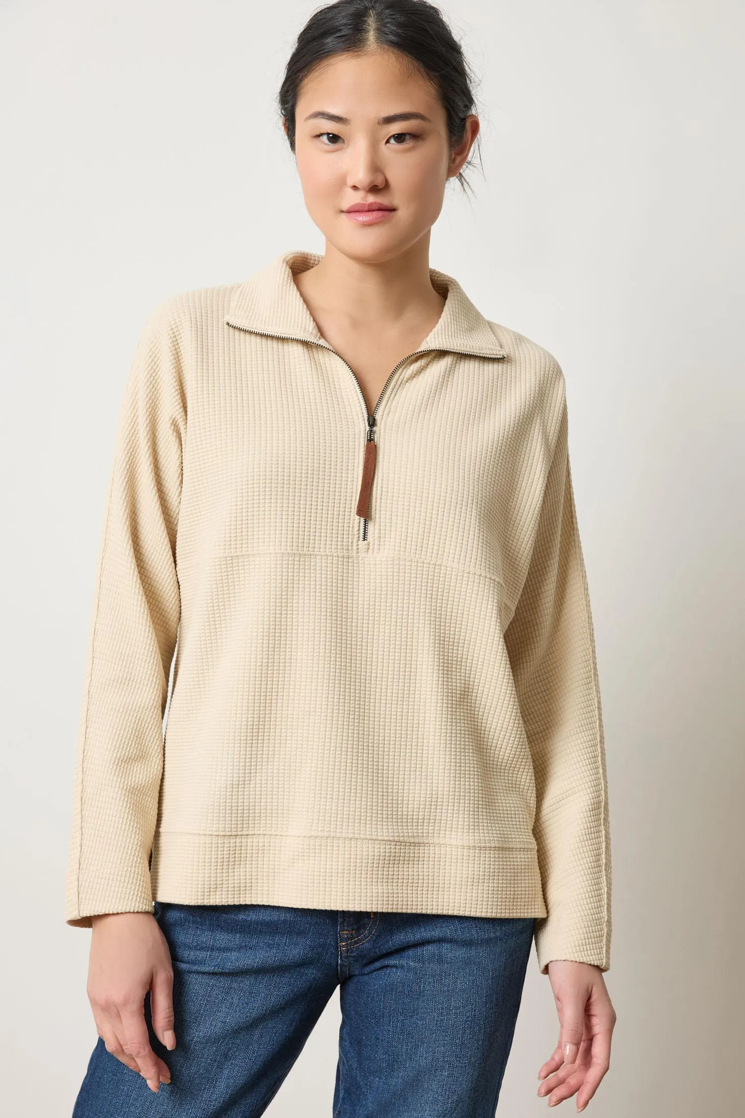 Dolman Half Zip sold by Lilla P product image thumbnail 5