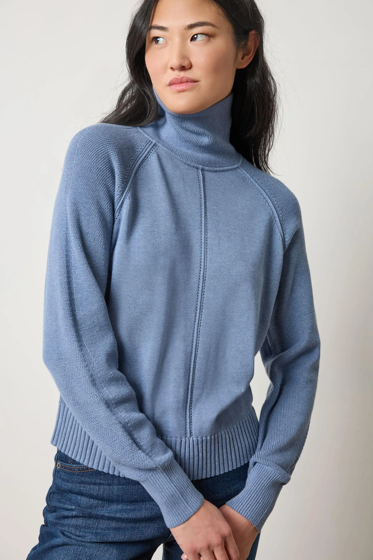 Relaxed Turtleneck Sweater sold by Lilla P product image thumbnail 3