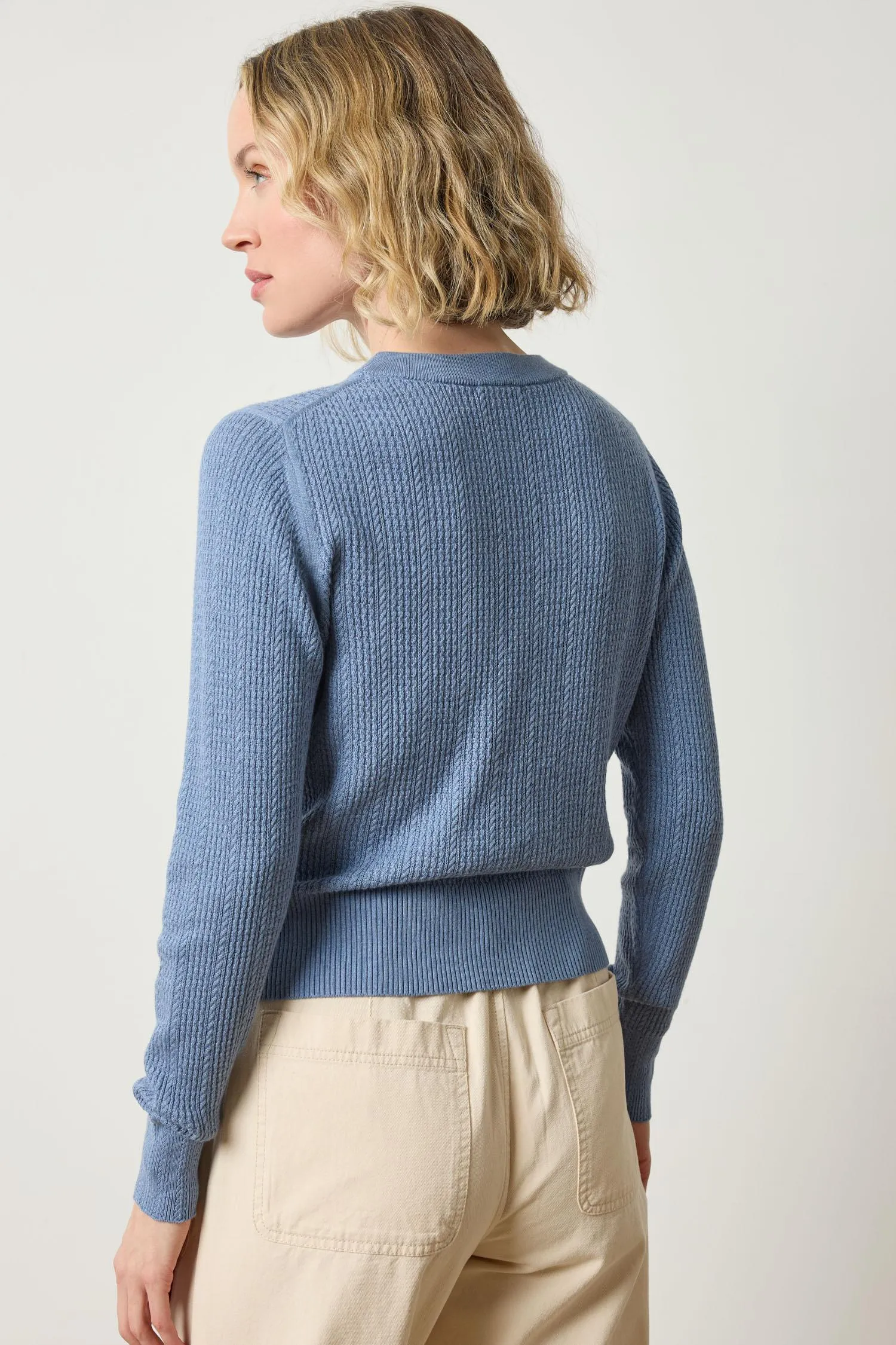 Multi Stitch Pullover Sweater sold by Lilla P product image thumbnail 2