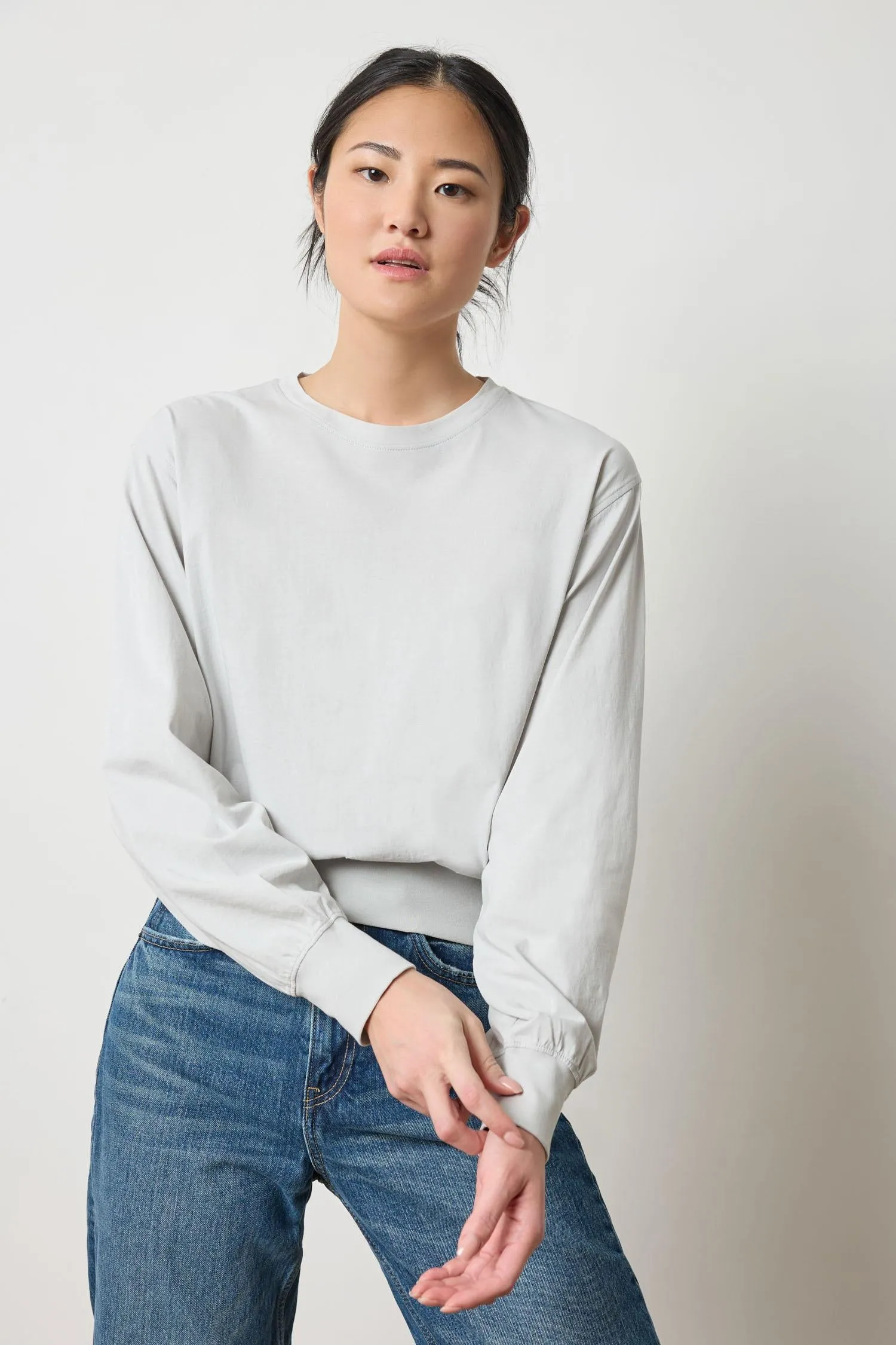 Ribbed Trim Easy Crew sold by Lilla P product image thumbnail 3