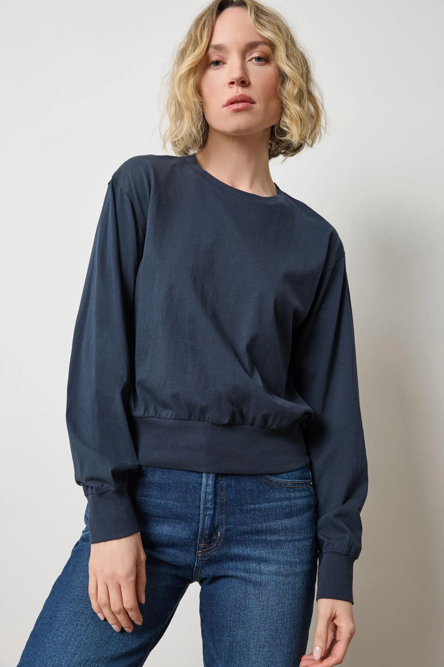 Ribbed Trim Easy Crew sold by Lilla P product image thumbnail 5