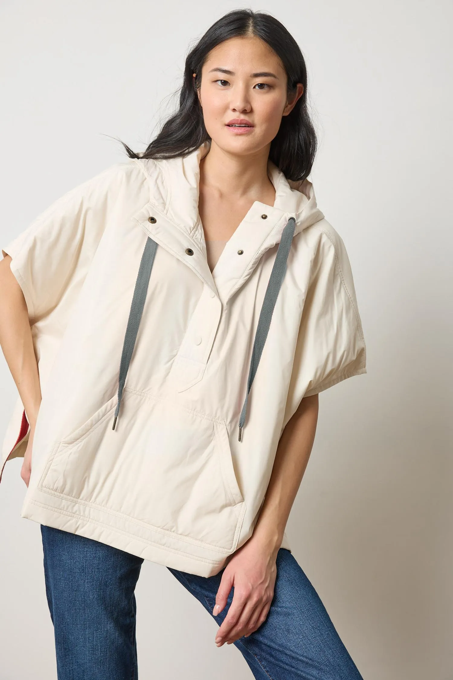 Hooded Poncho sold by Lilla P