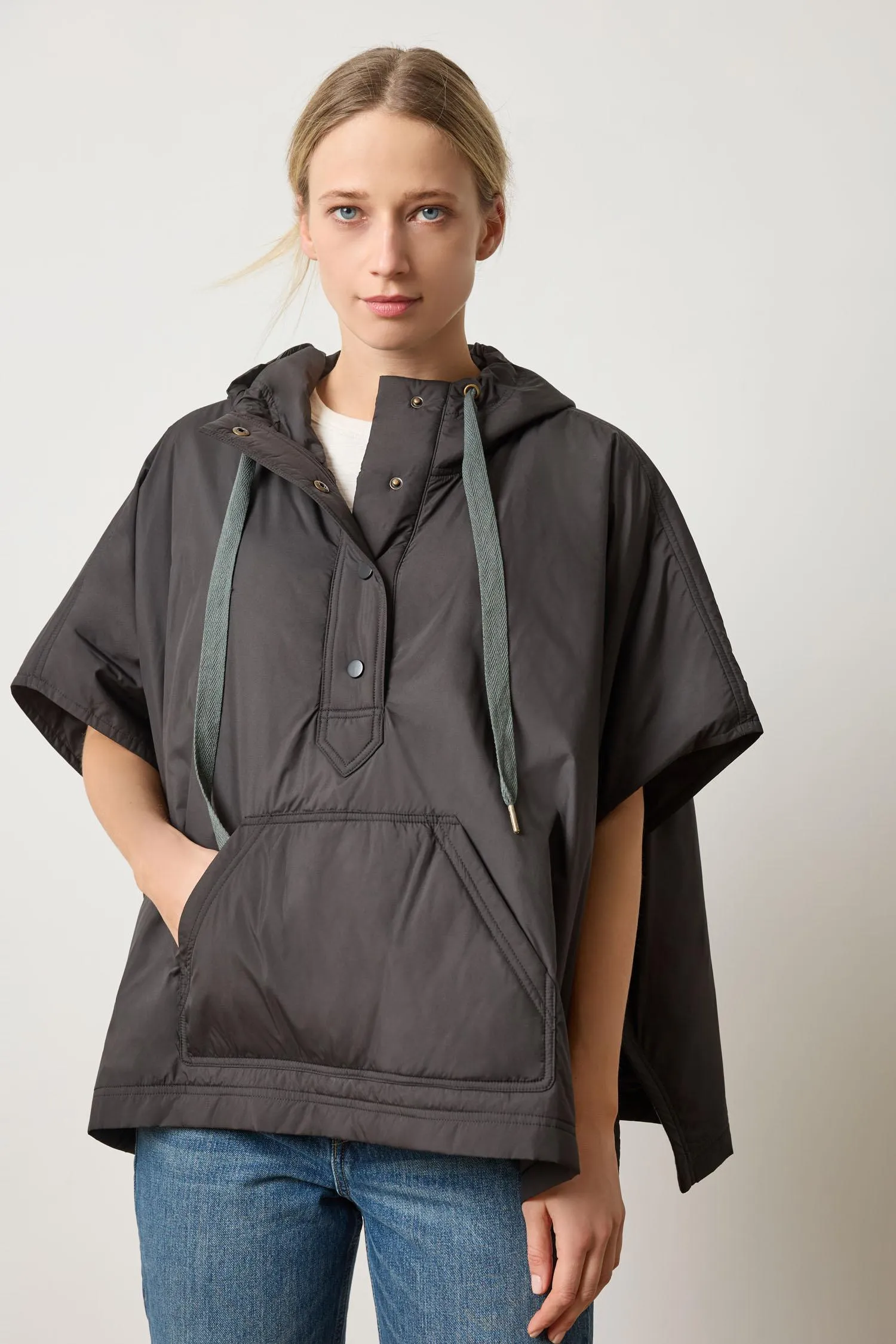 Hooded Poncho sold by Lilla P product image thumbnail 3